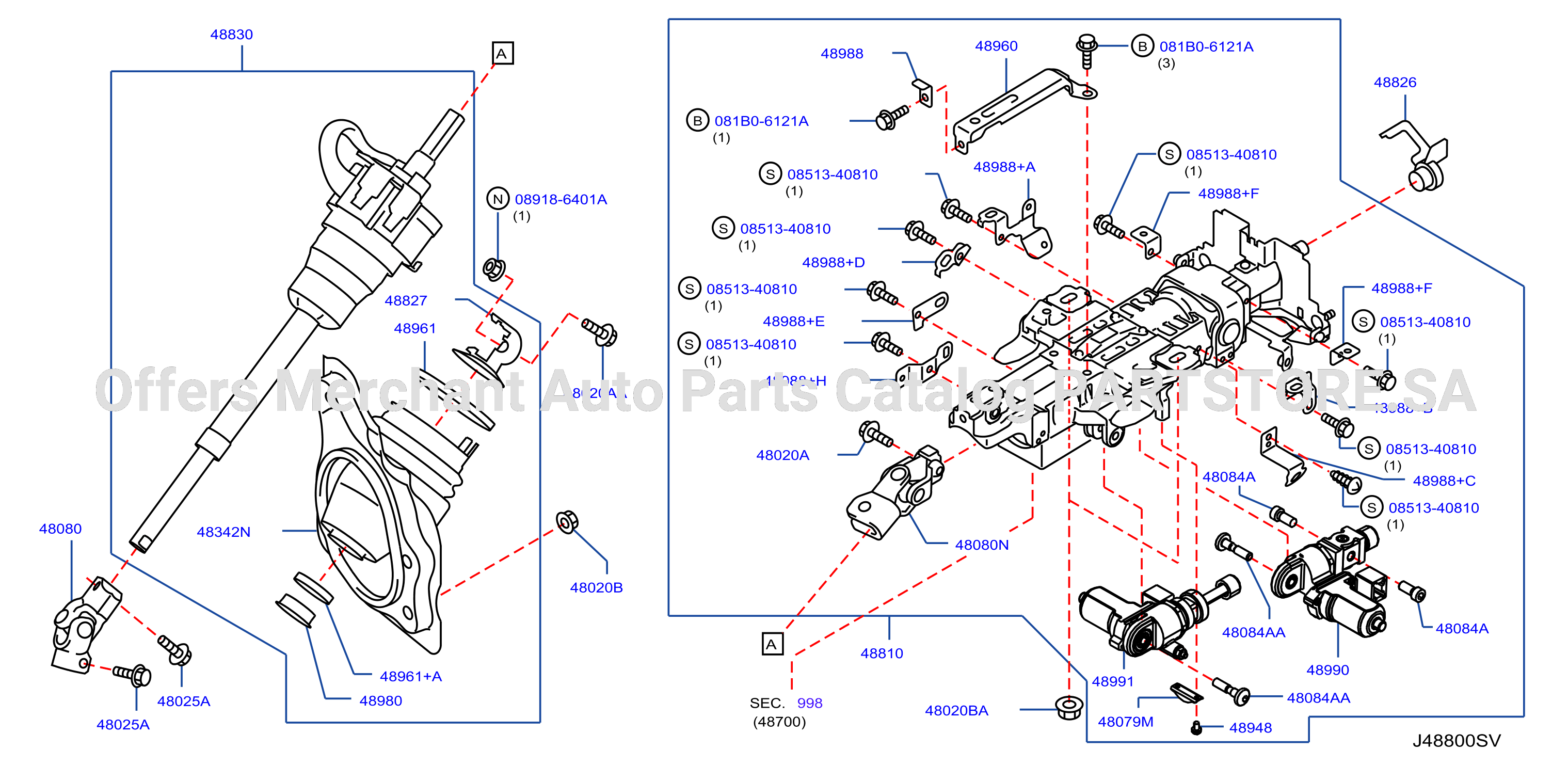 Steering Column Hicas
