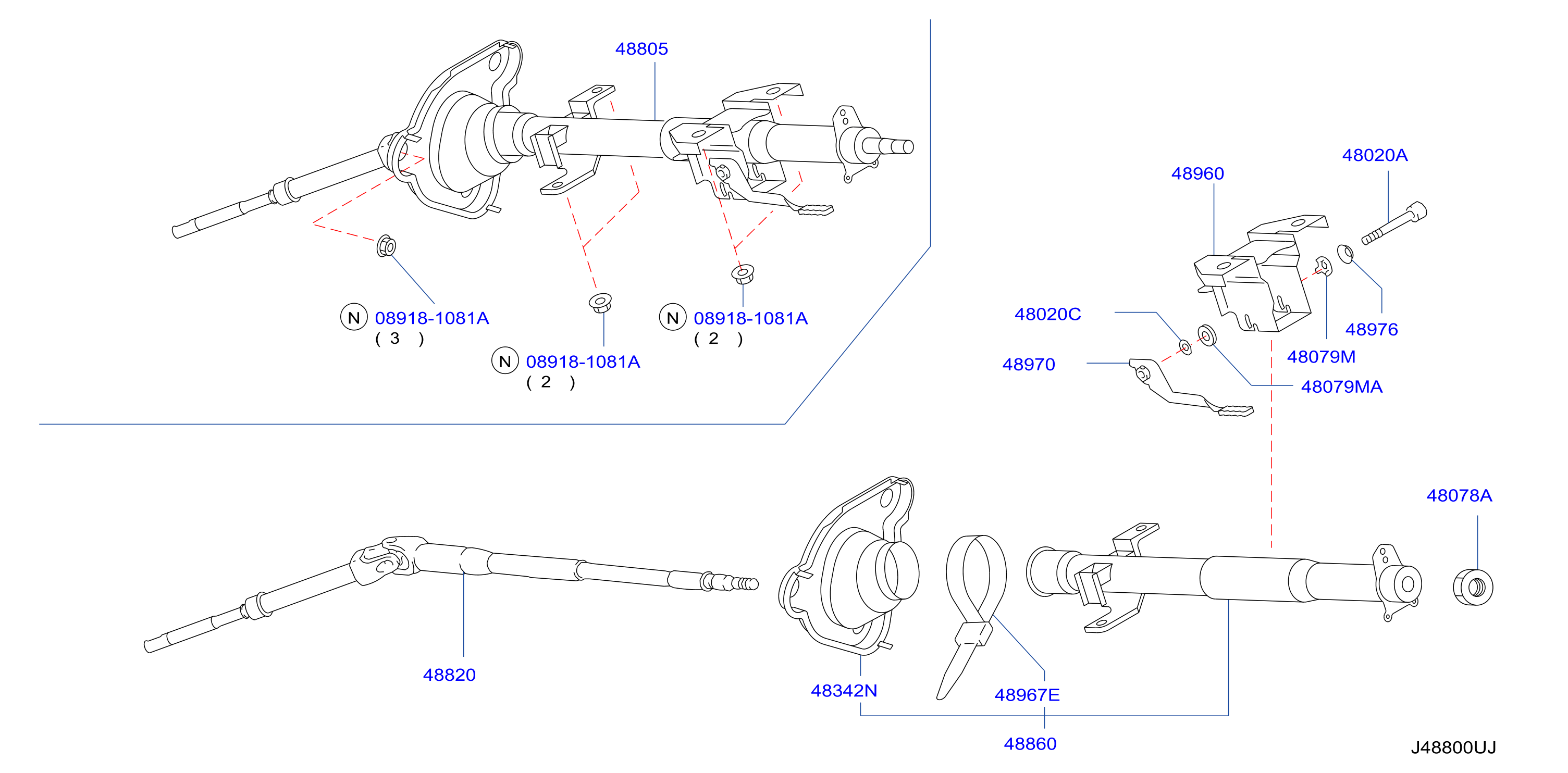 Steering Column F / Pwr Strg Elec Cont