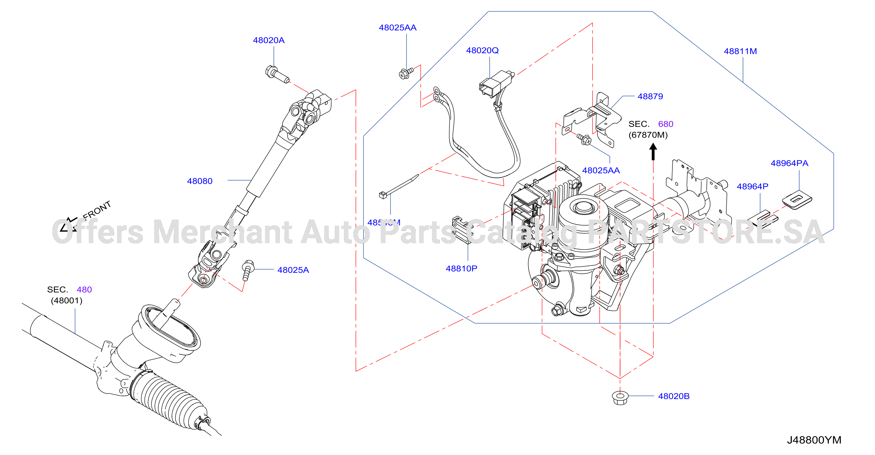 Steering Column Mcvt