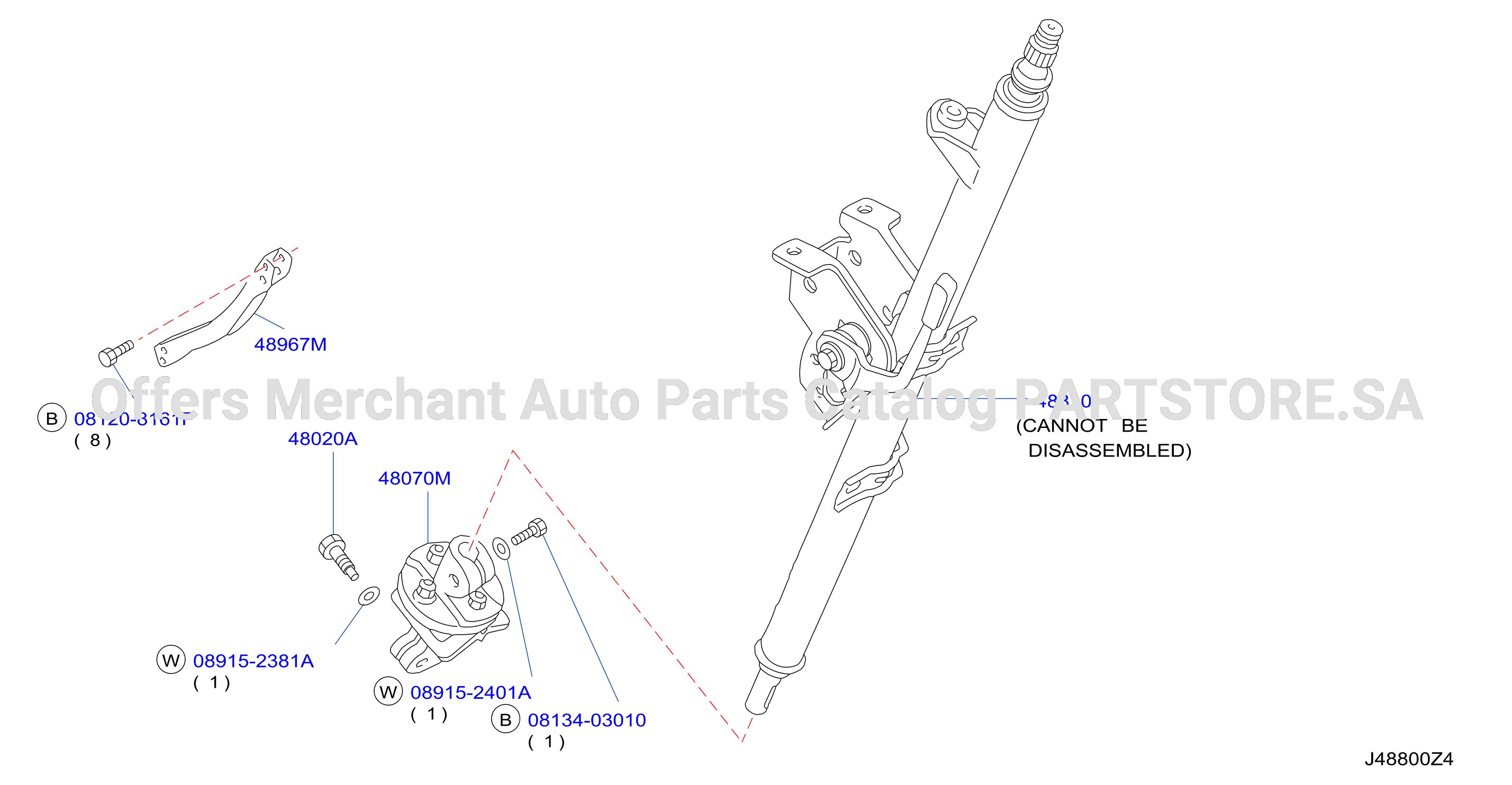 Steering Column Prc