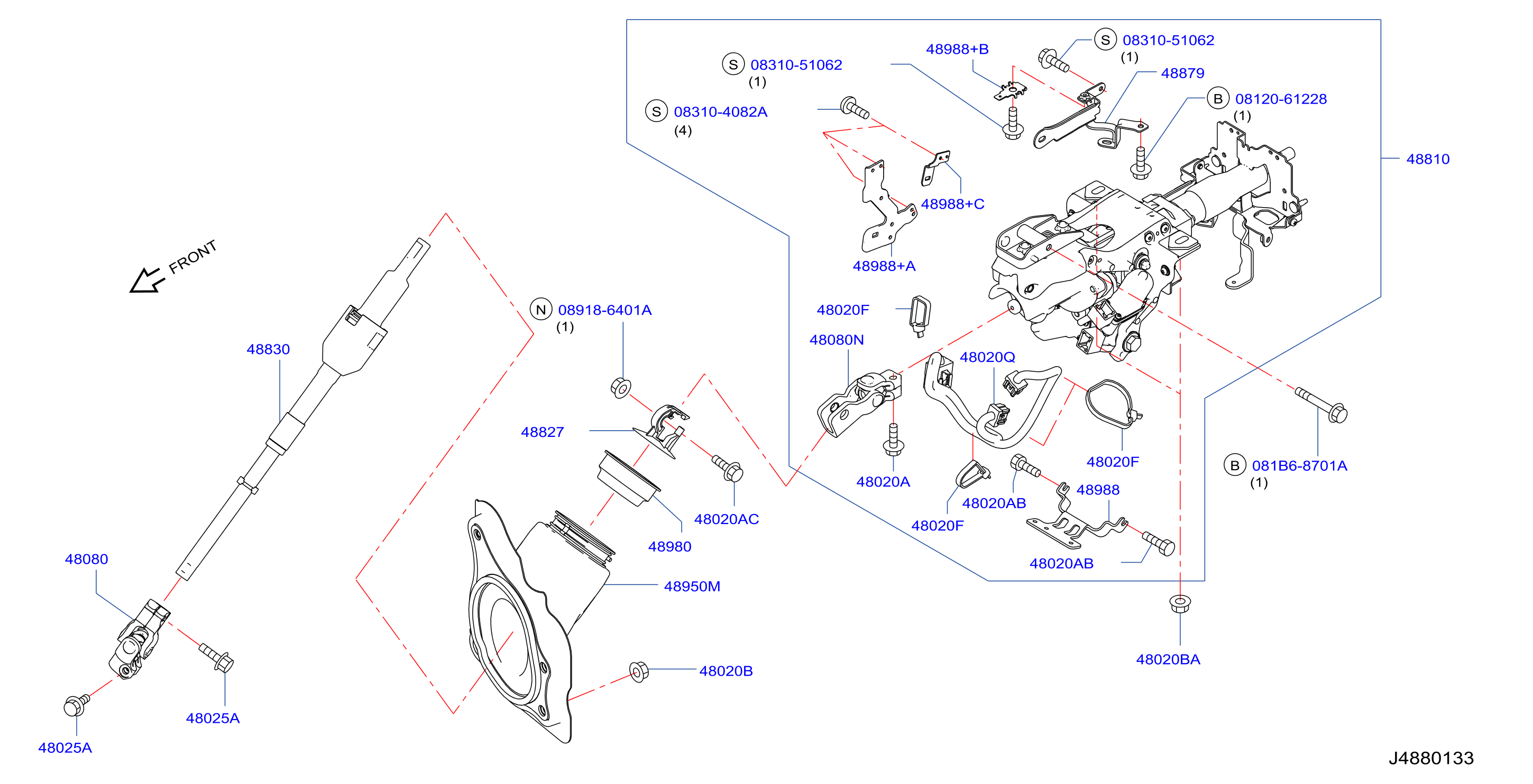 Steering Column Conv Power