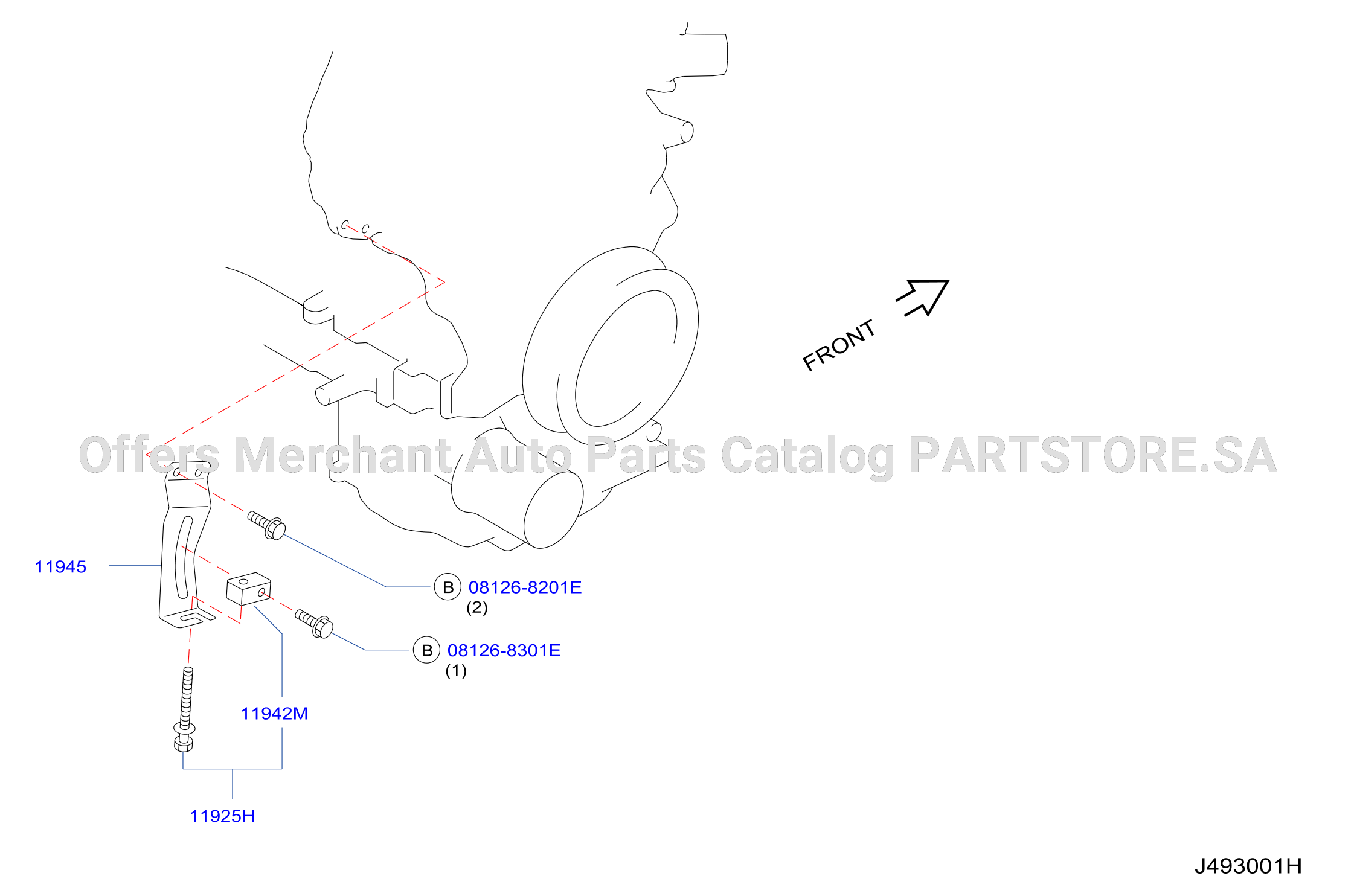 Power Steering Pump Mounting