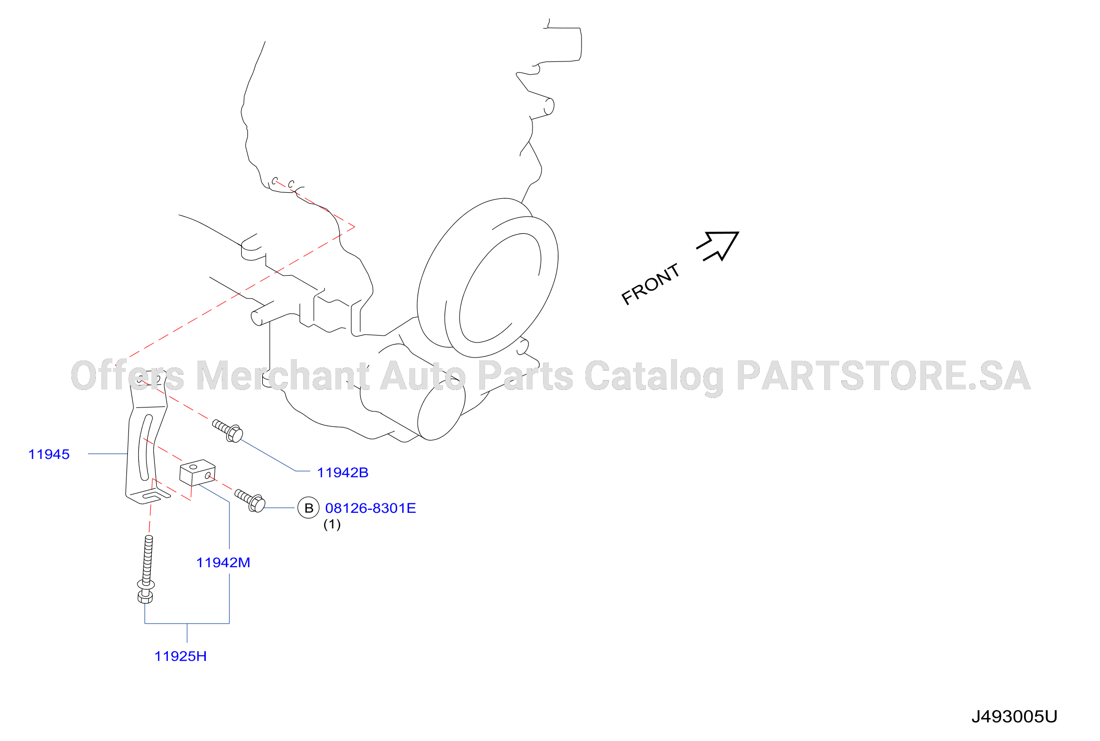 Power Steering Pump Mounting