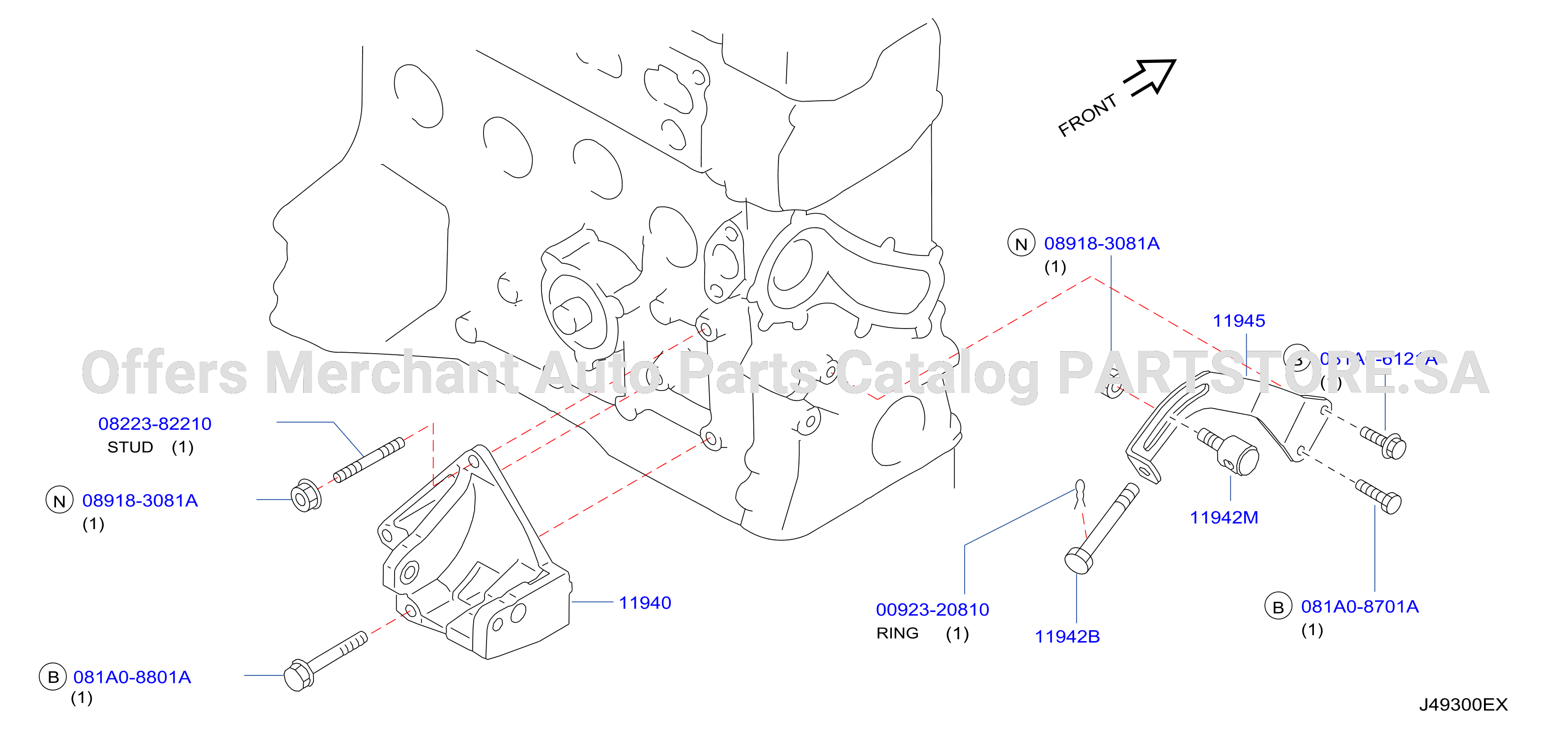 Power Steering Pump Mounting
