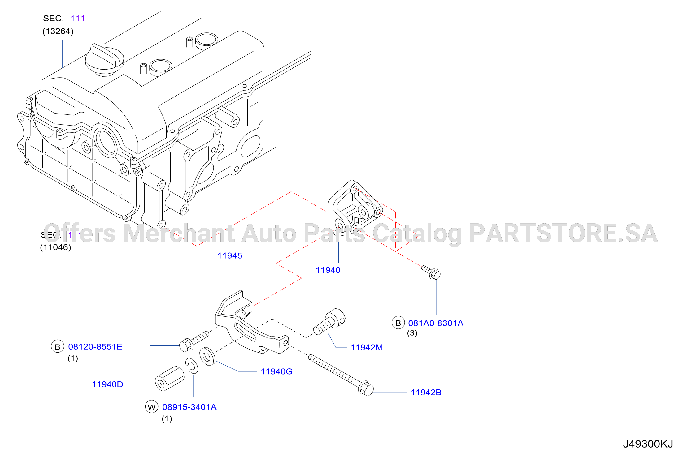 Power Steering Pump Mounting