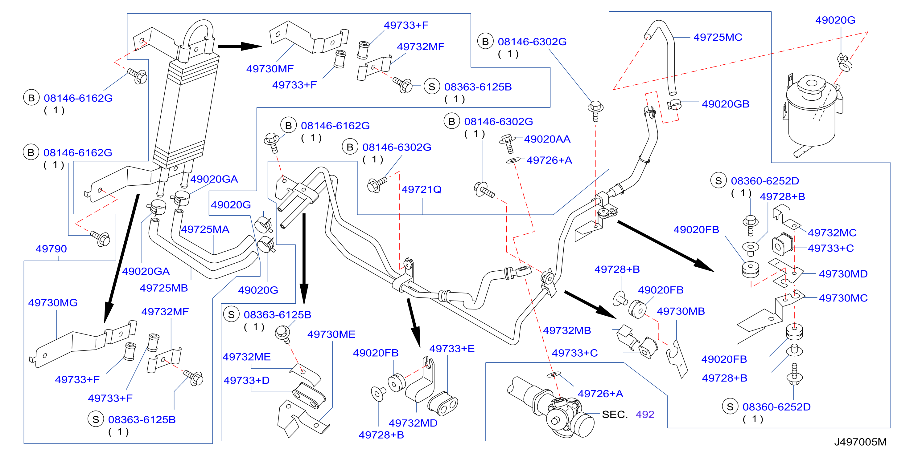 Power Steering Piping Part 2