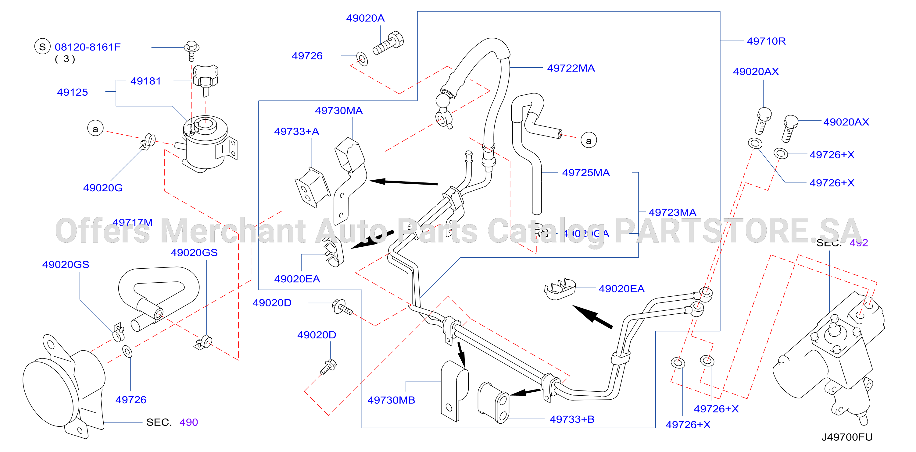 Power Steering Piping
