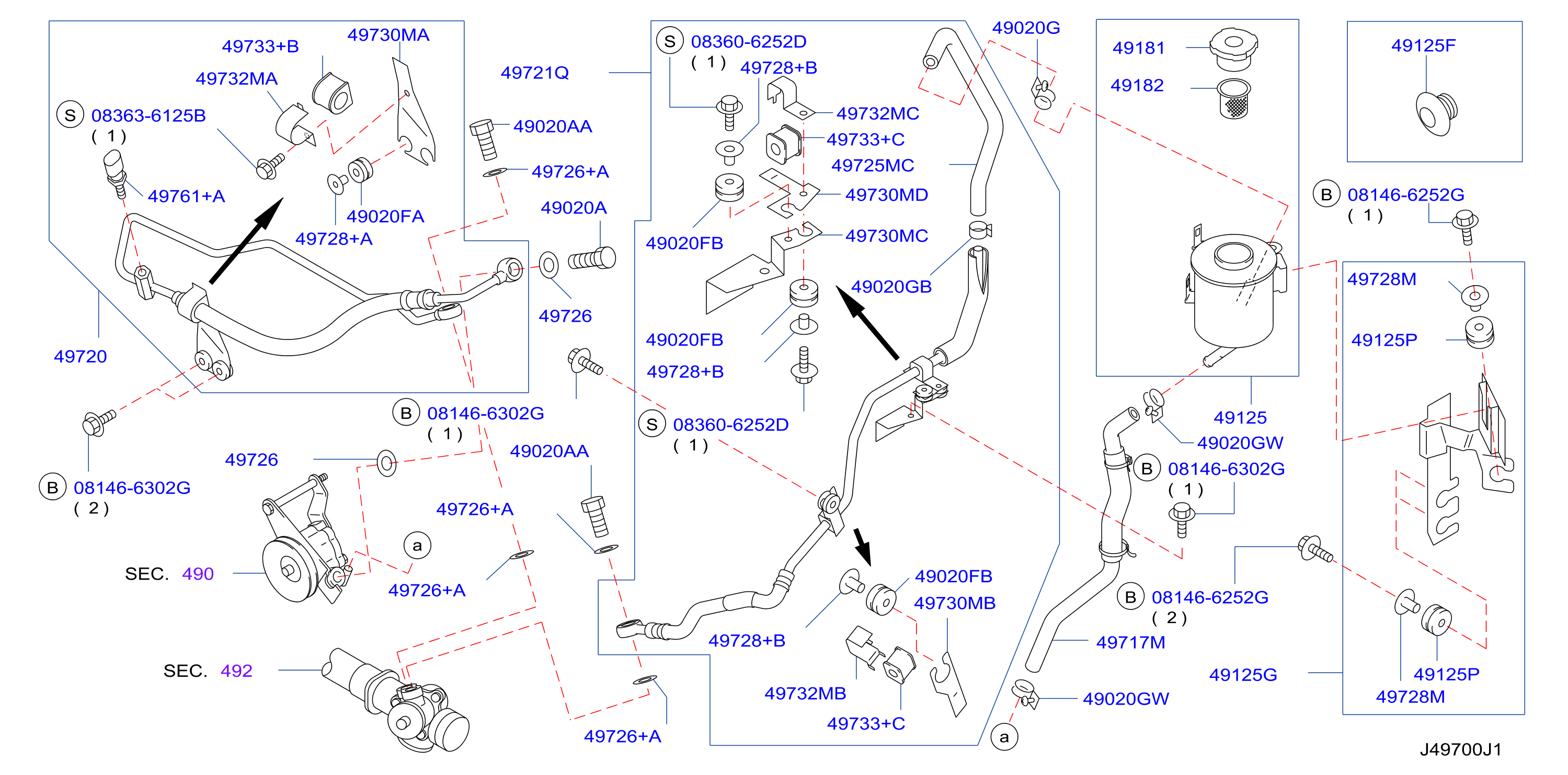 Power Steering Piping