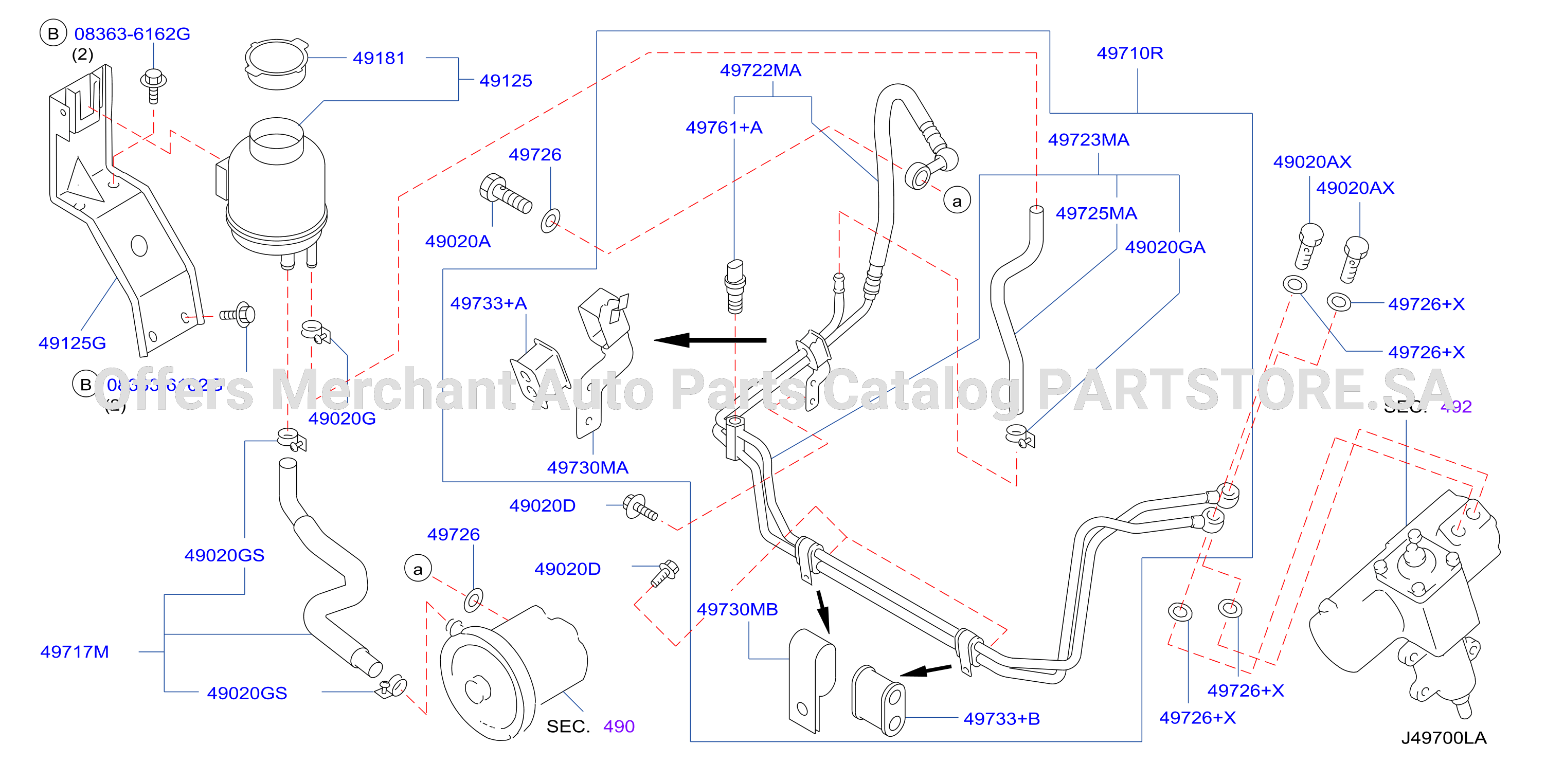 Power Steering Piping