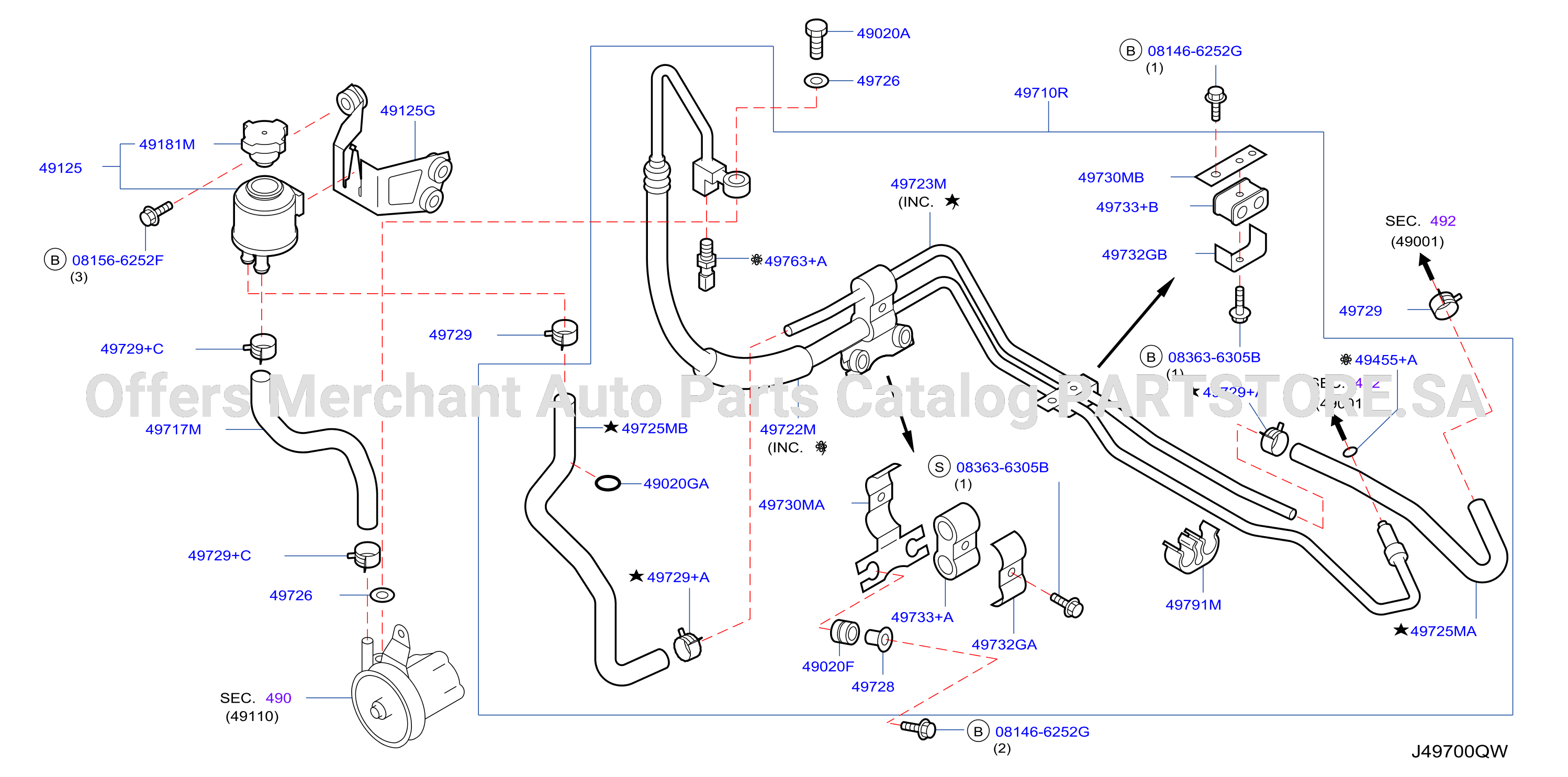 Power Steering Piping Korea Part1