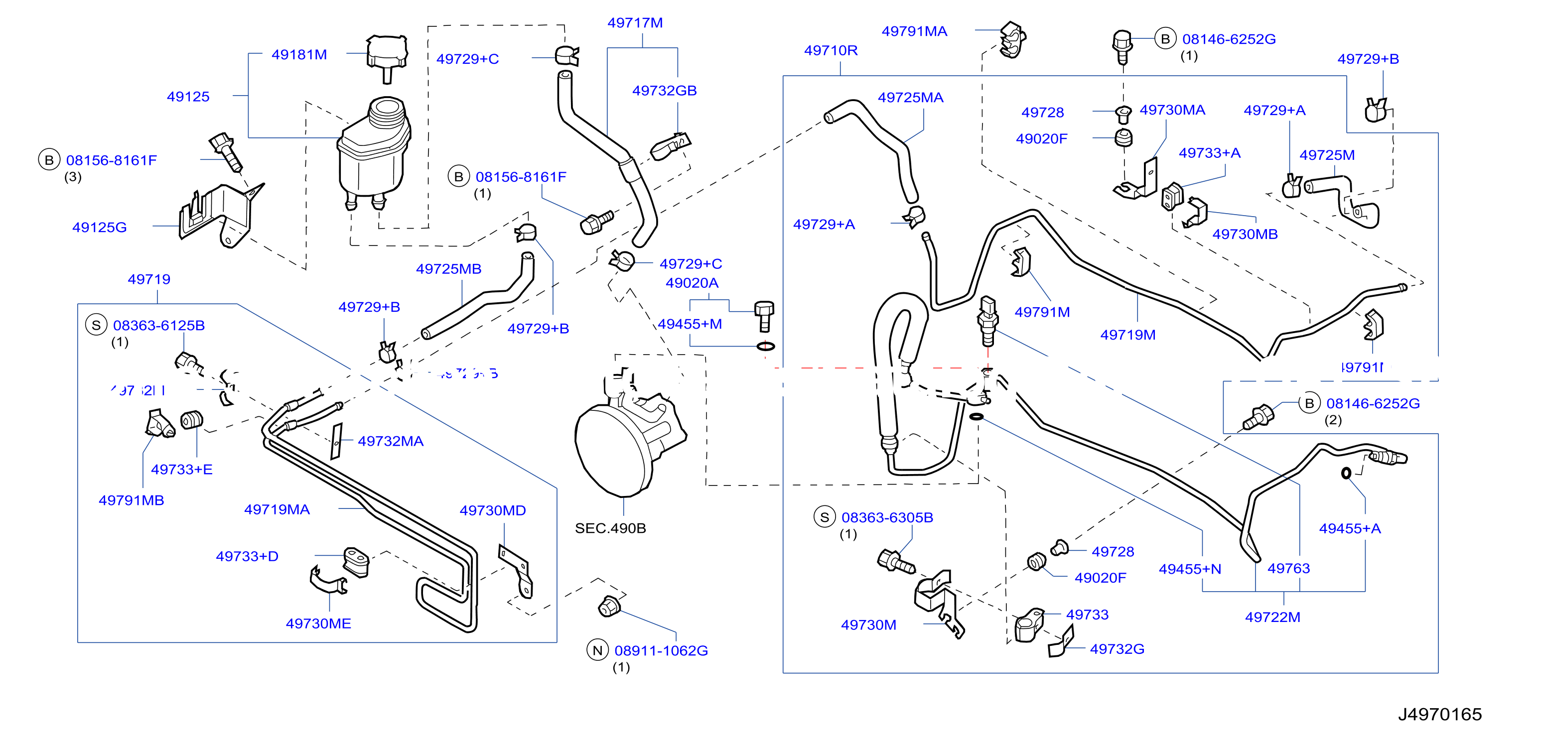 Power Steering Piping