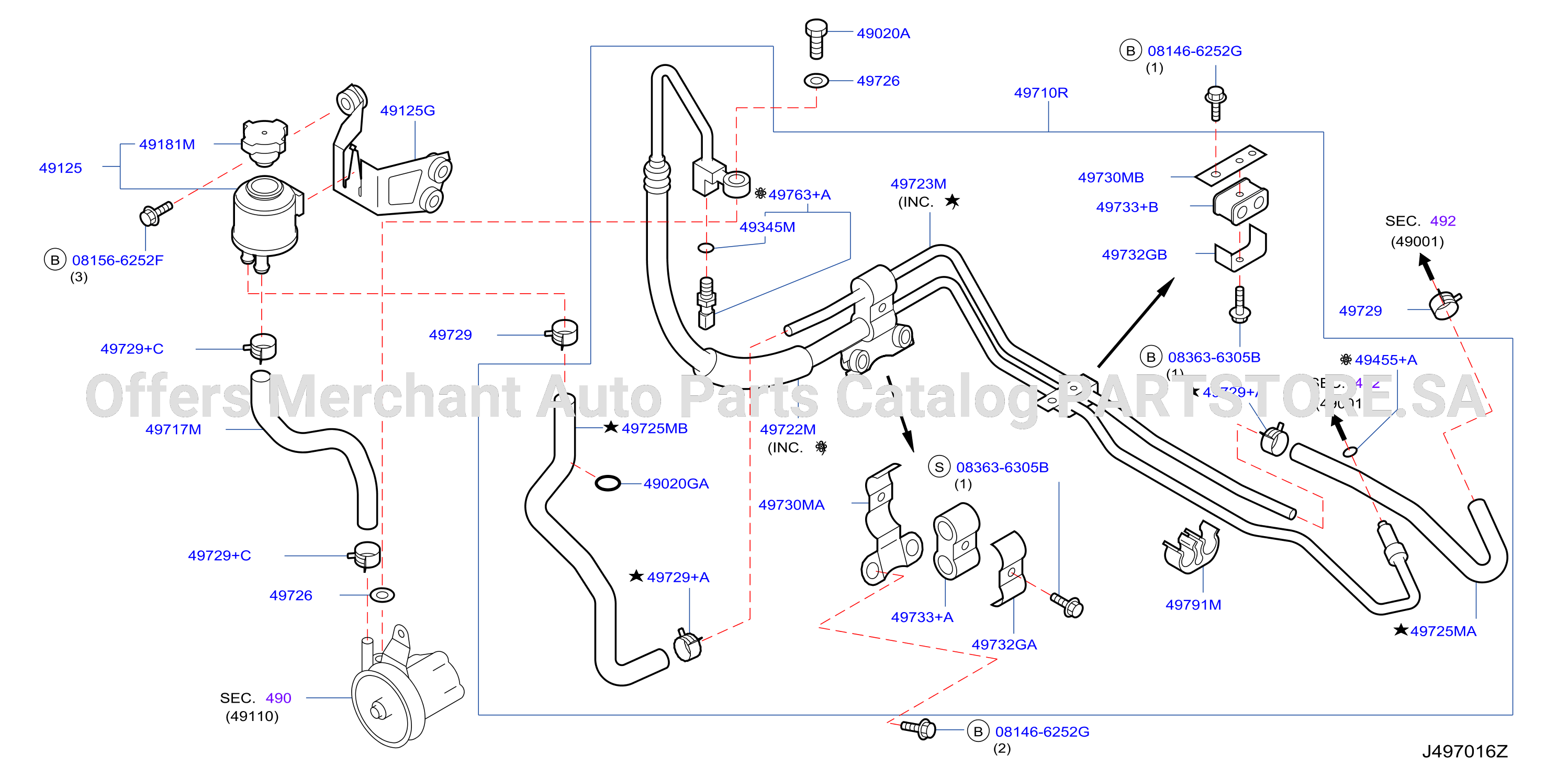 Power Steering Piping Korea Part1