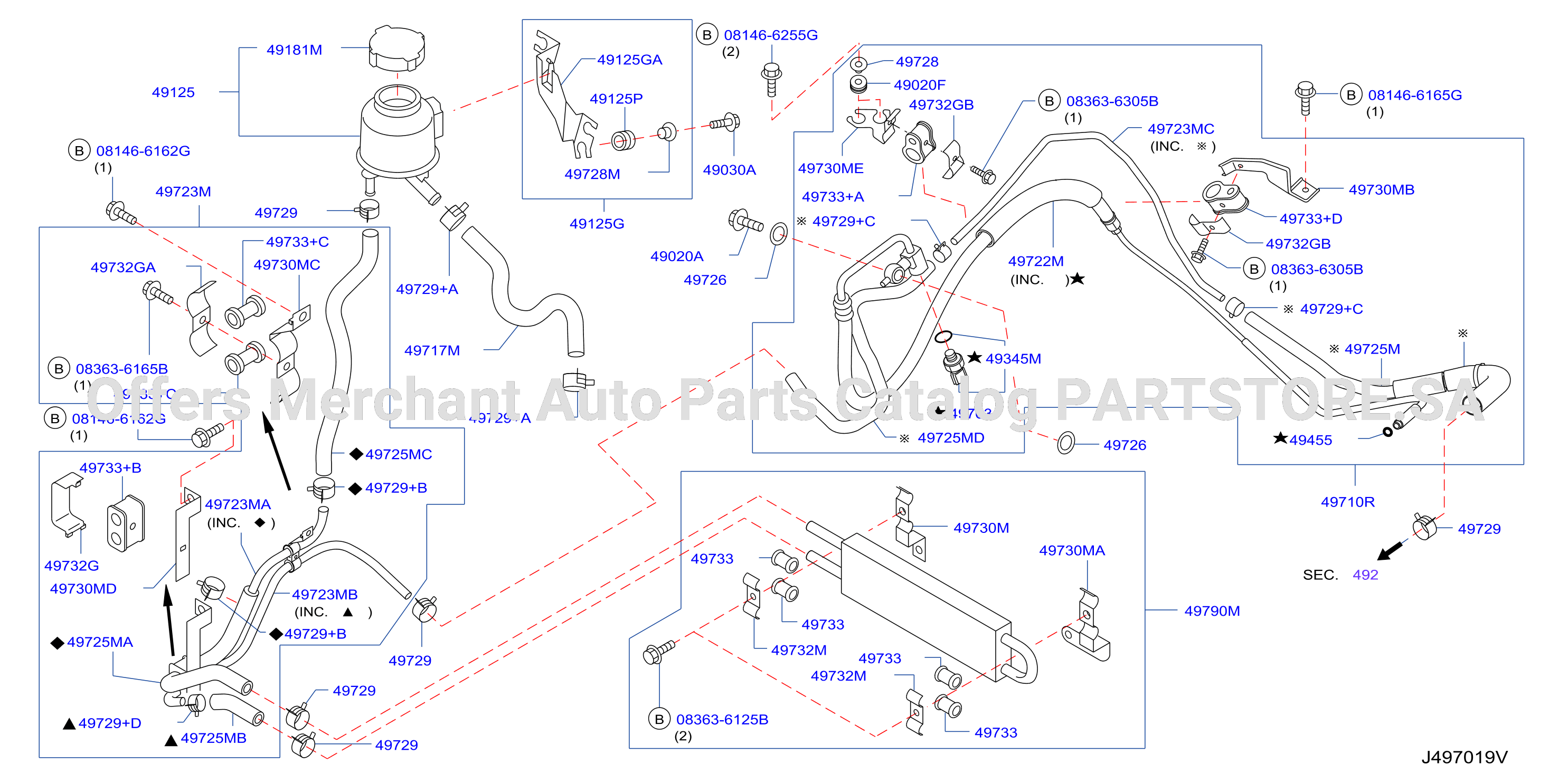 Power Steering Piping