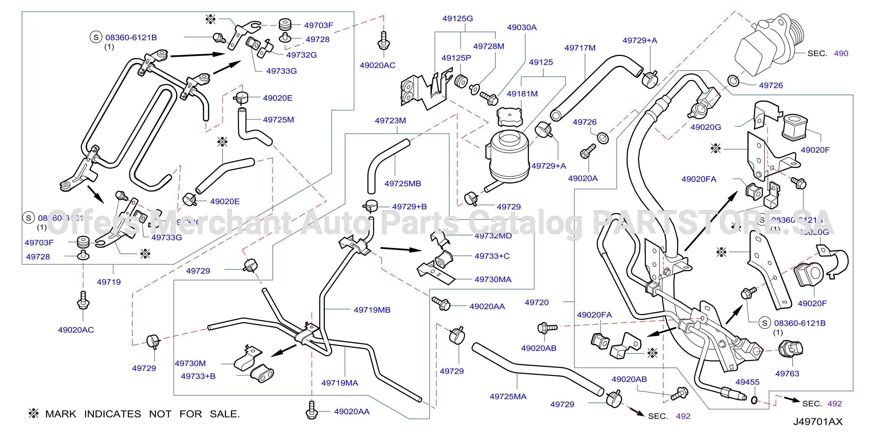 Power Steering Piping