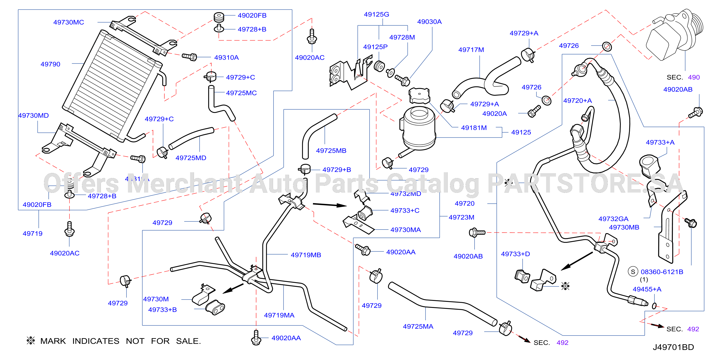 Power Steering Piping