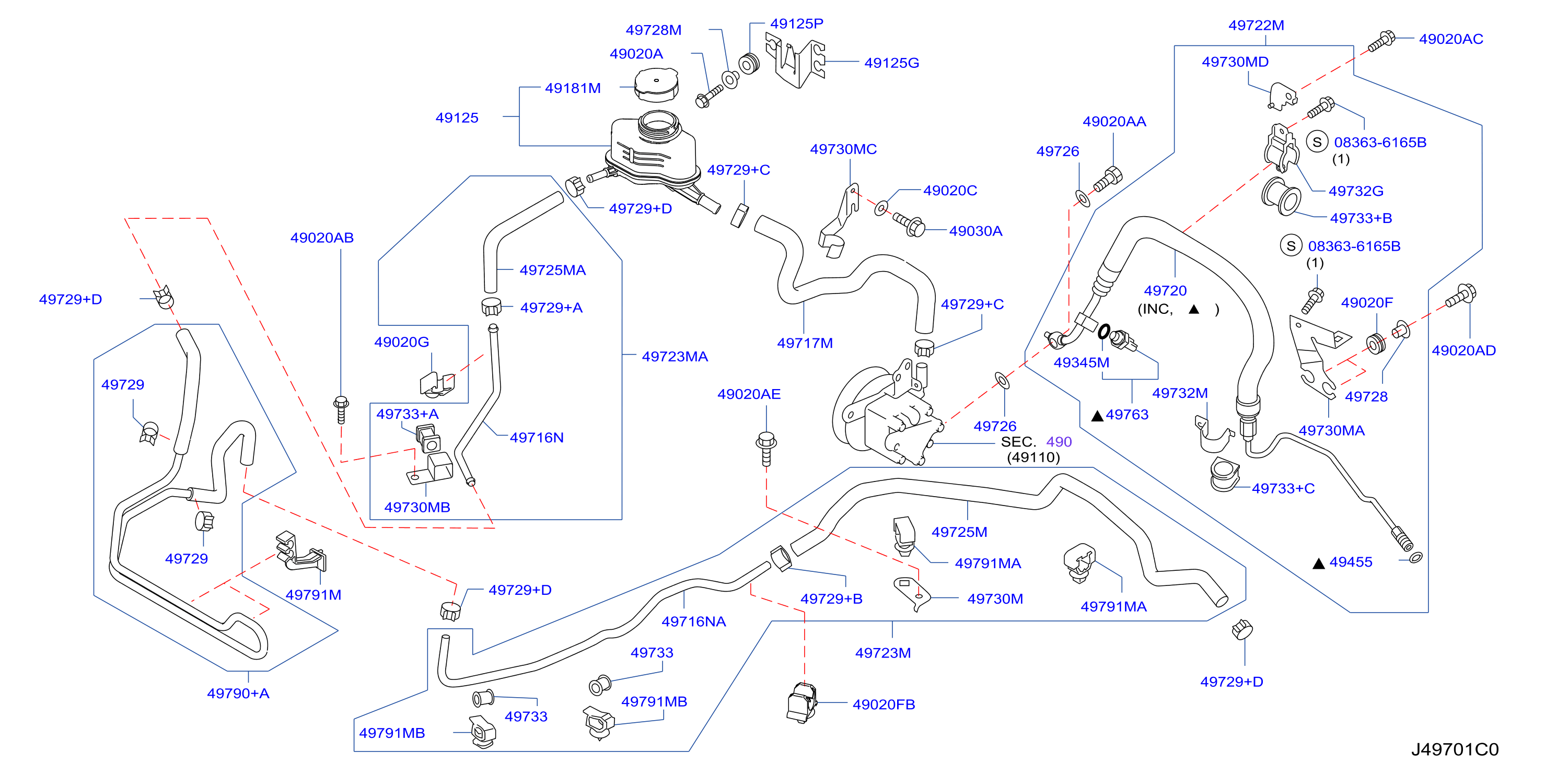 Power Steering Piping