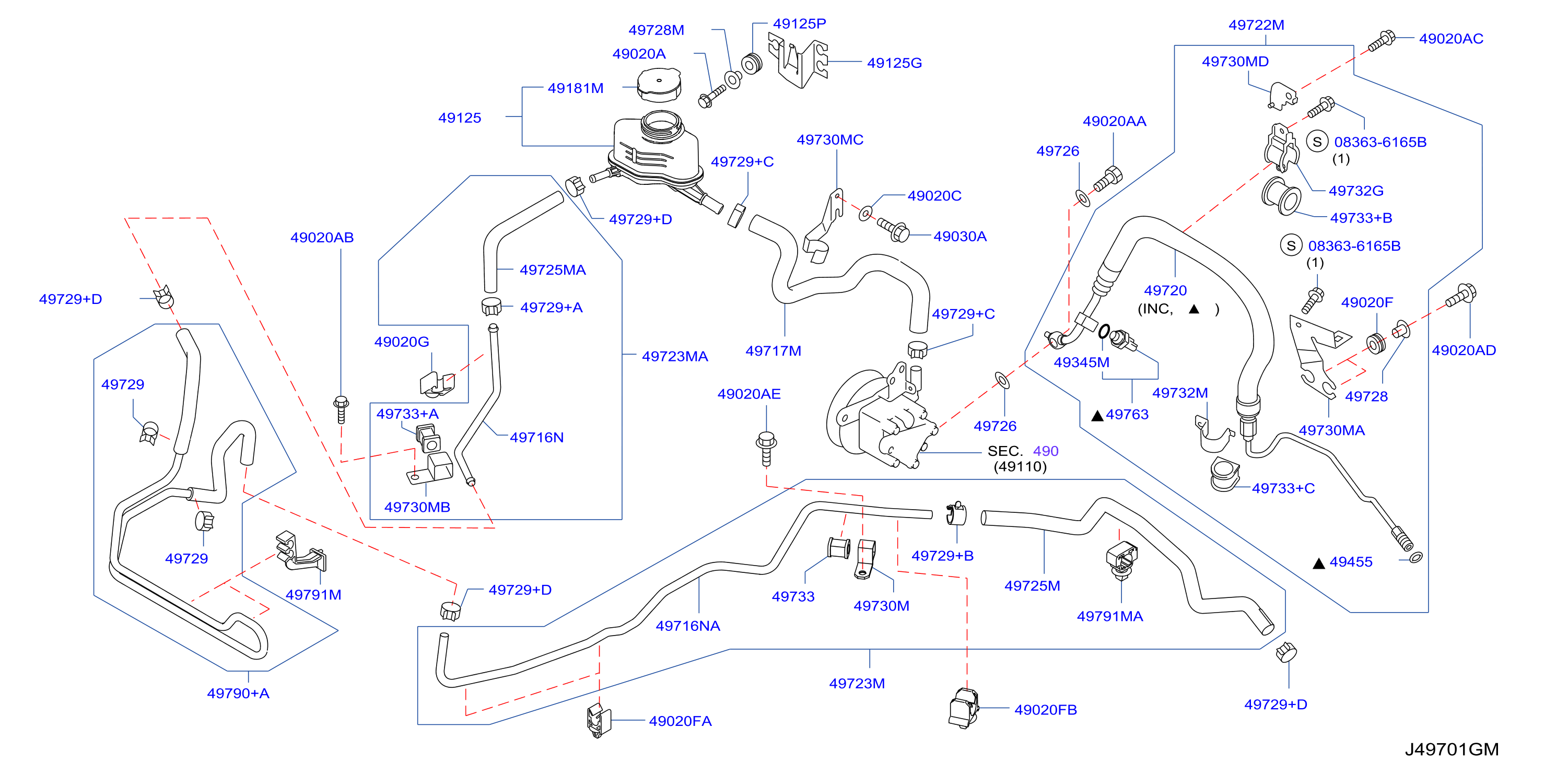 Power Steering Piping