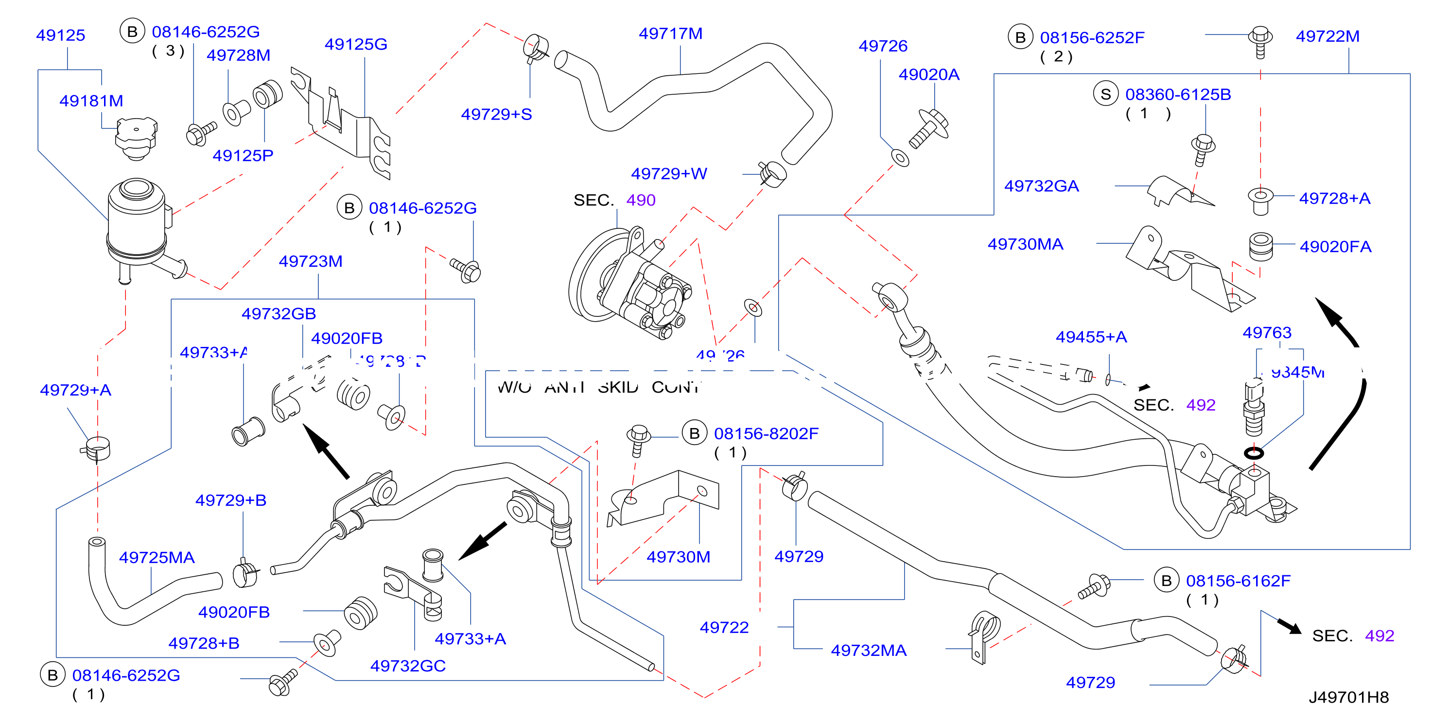 Power Steering Piping