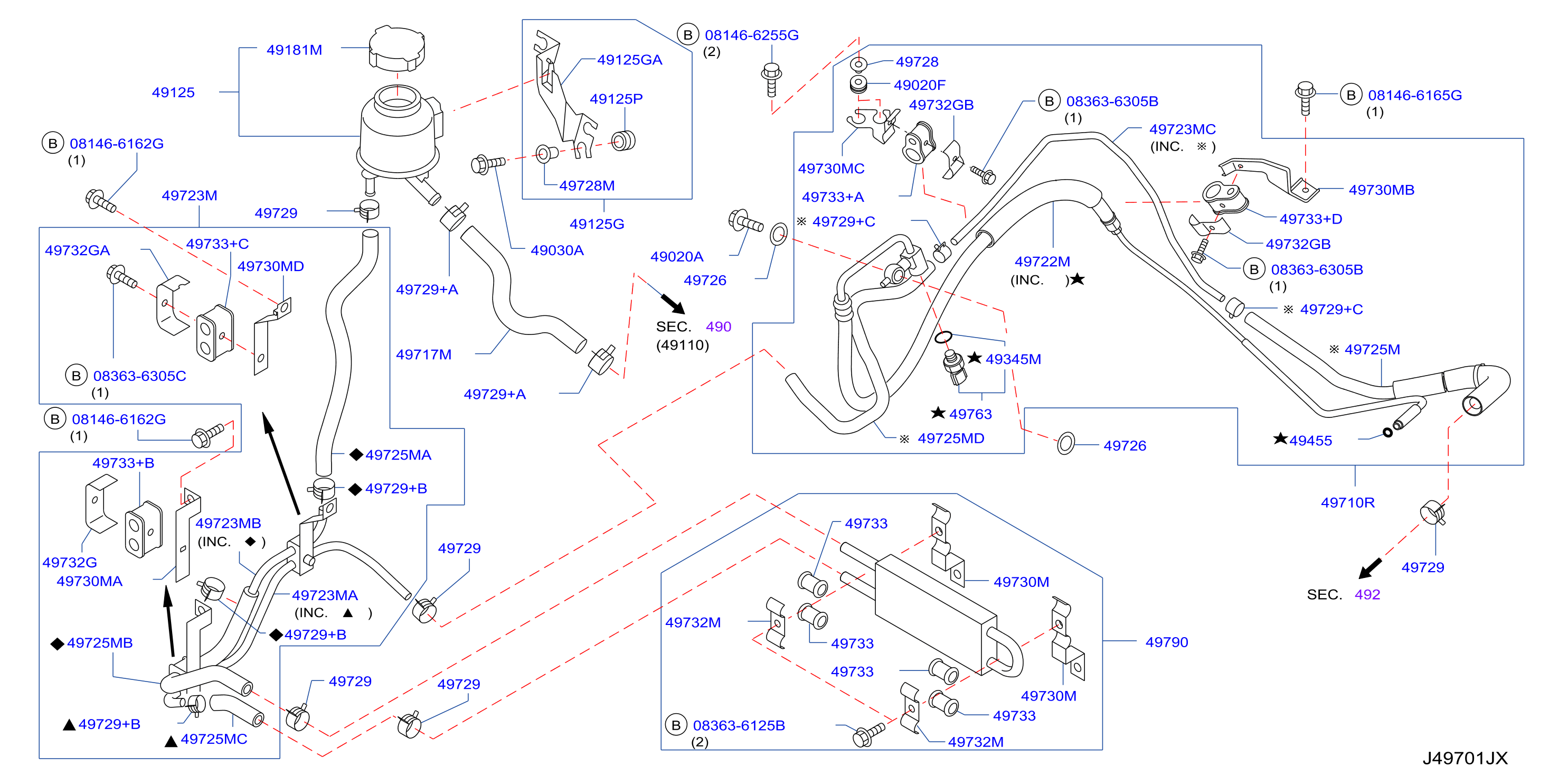 Power Steering Piping