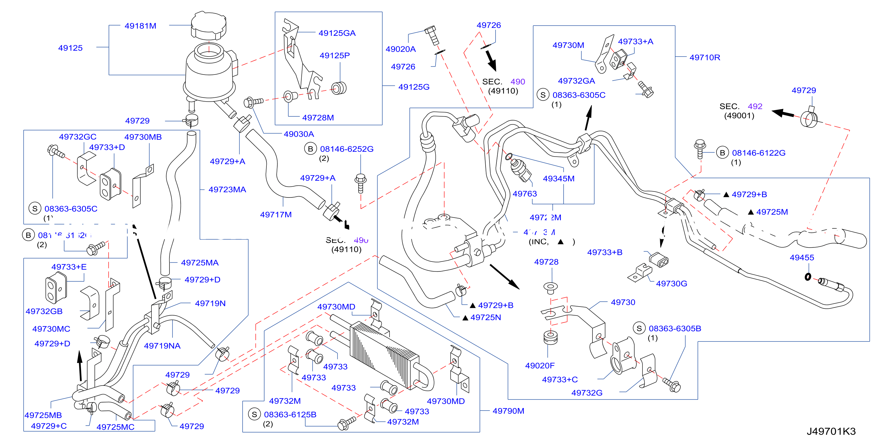 Power Steering Piping