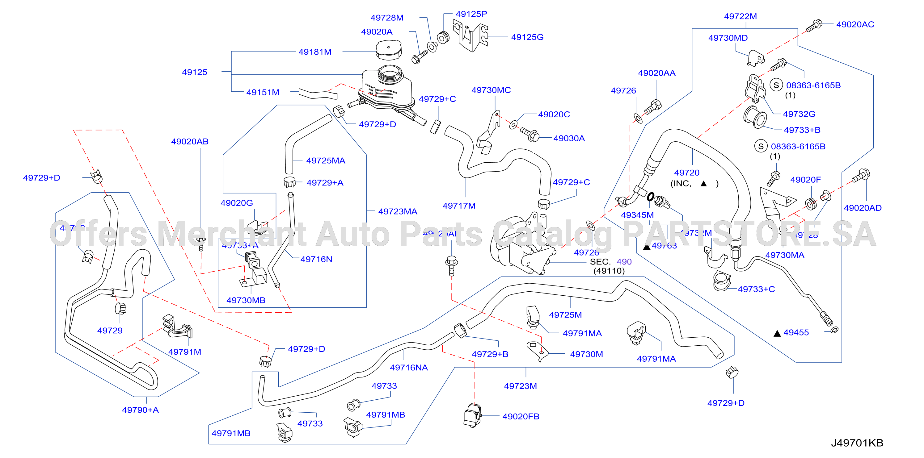 Power Steering Piping
