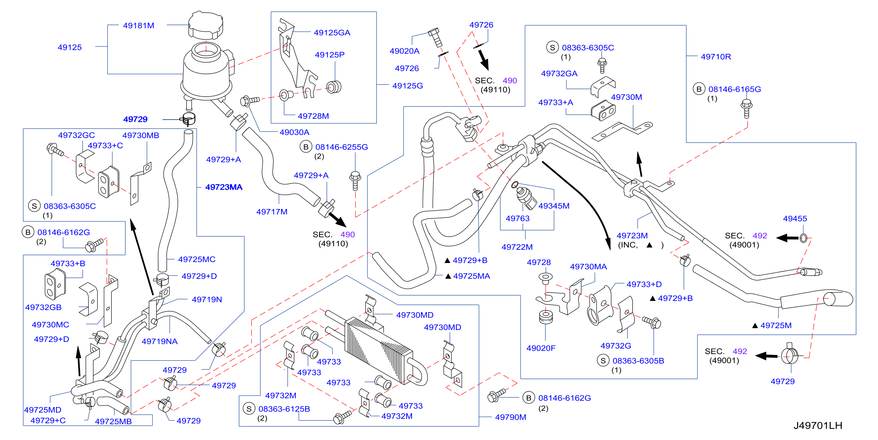 Power Steering Piping
