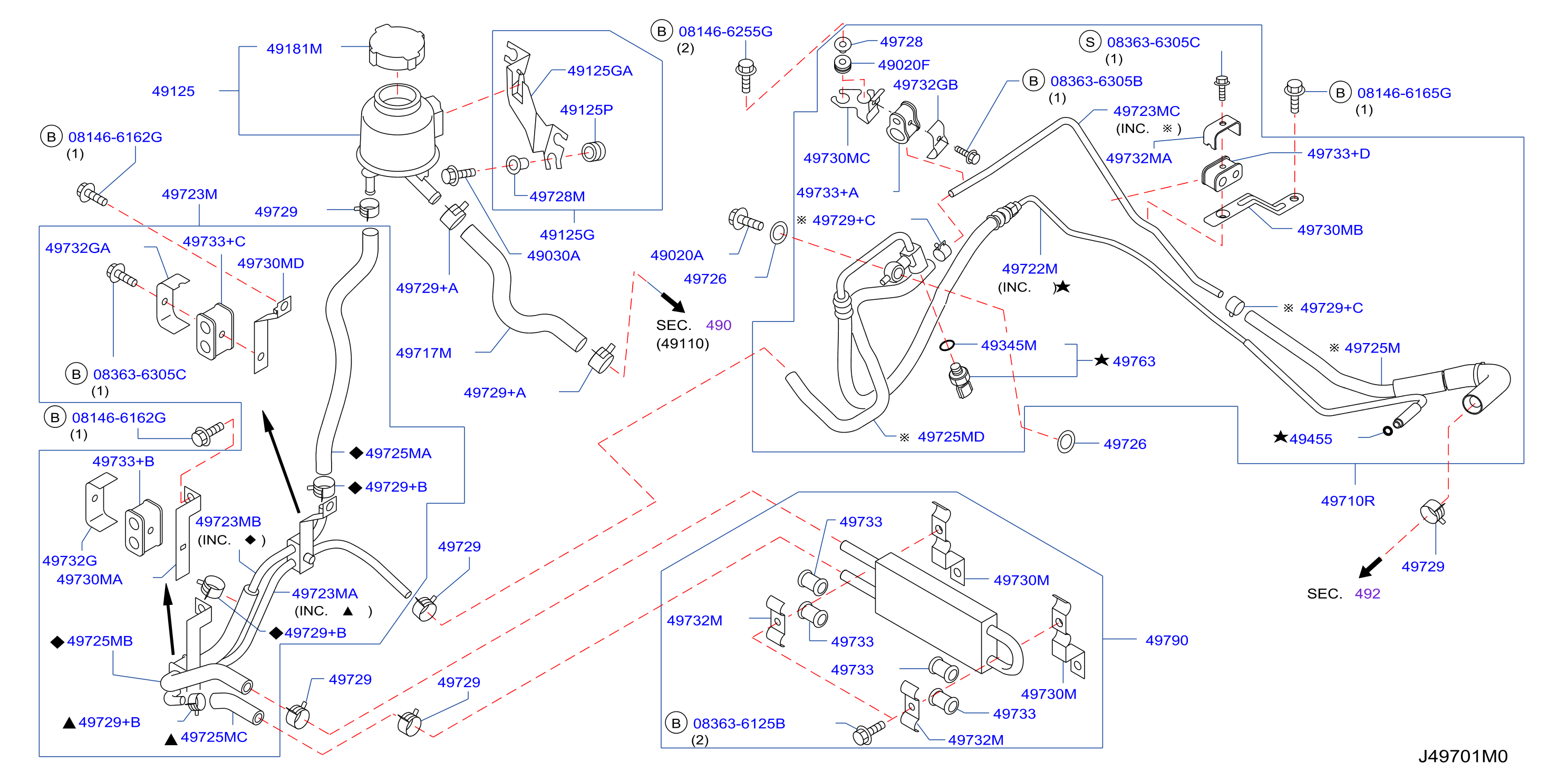 Power Steering Piping