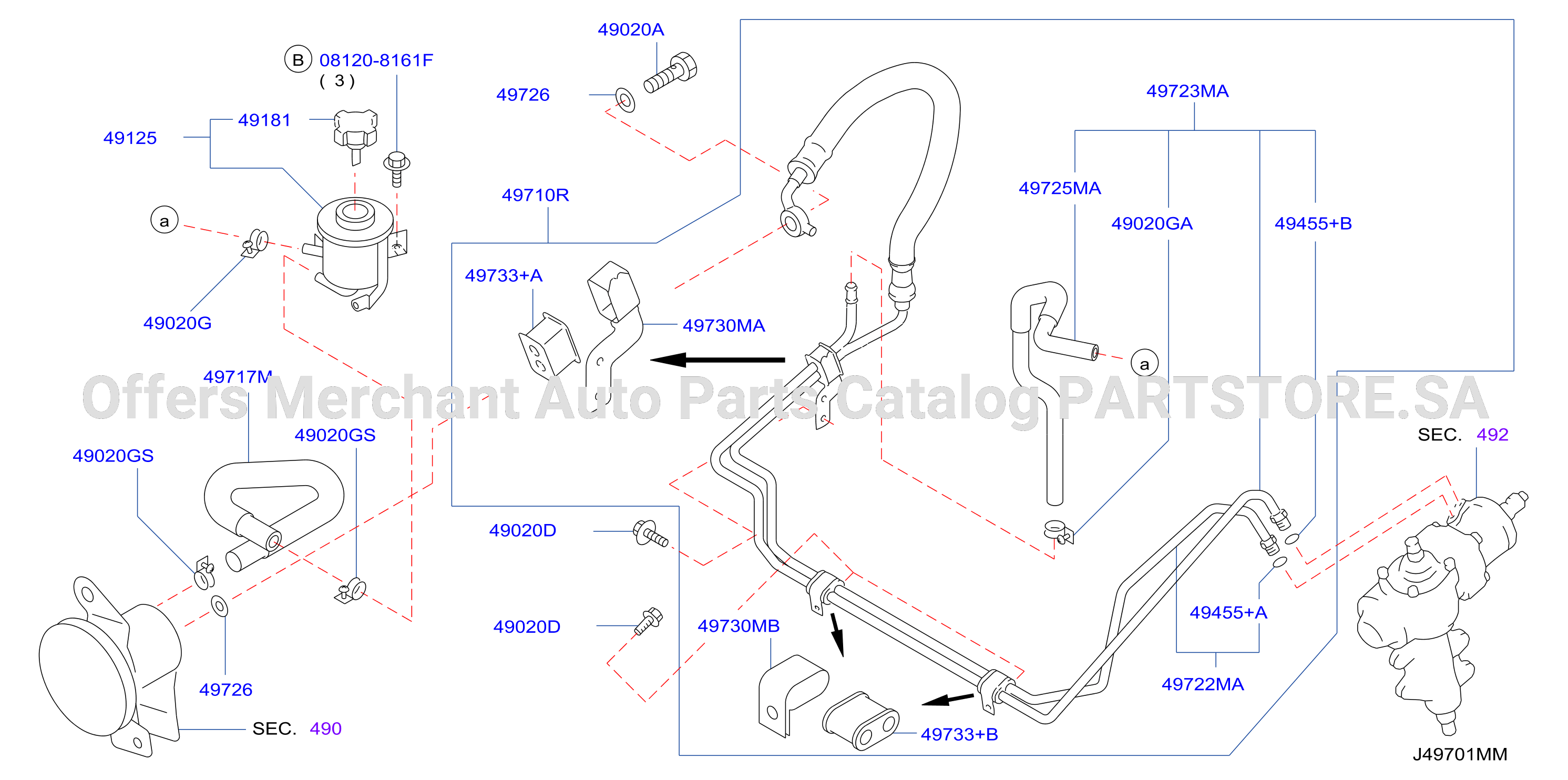 Power Steering Piping