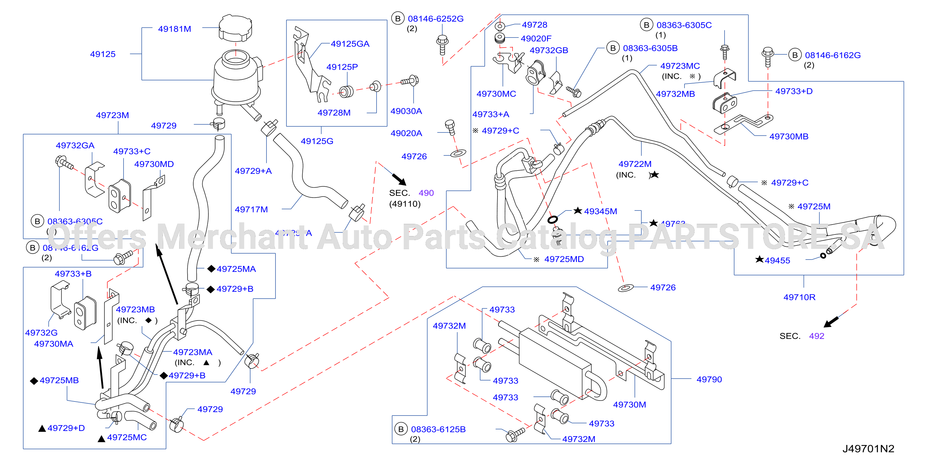 Power Steering Piping