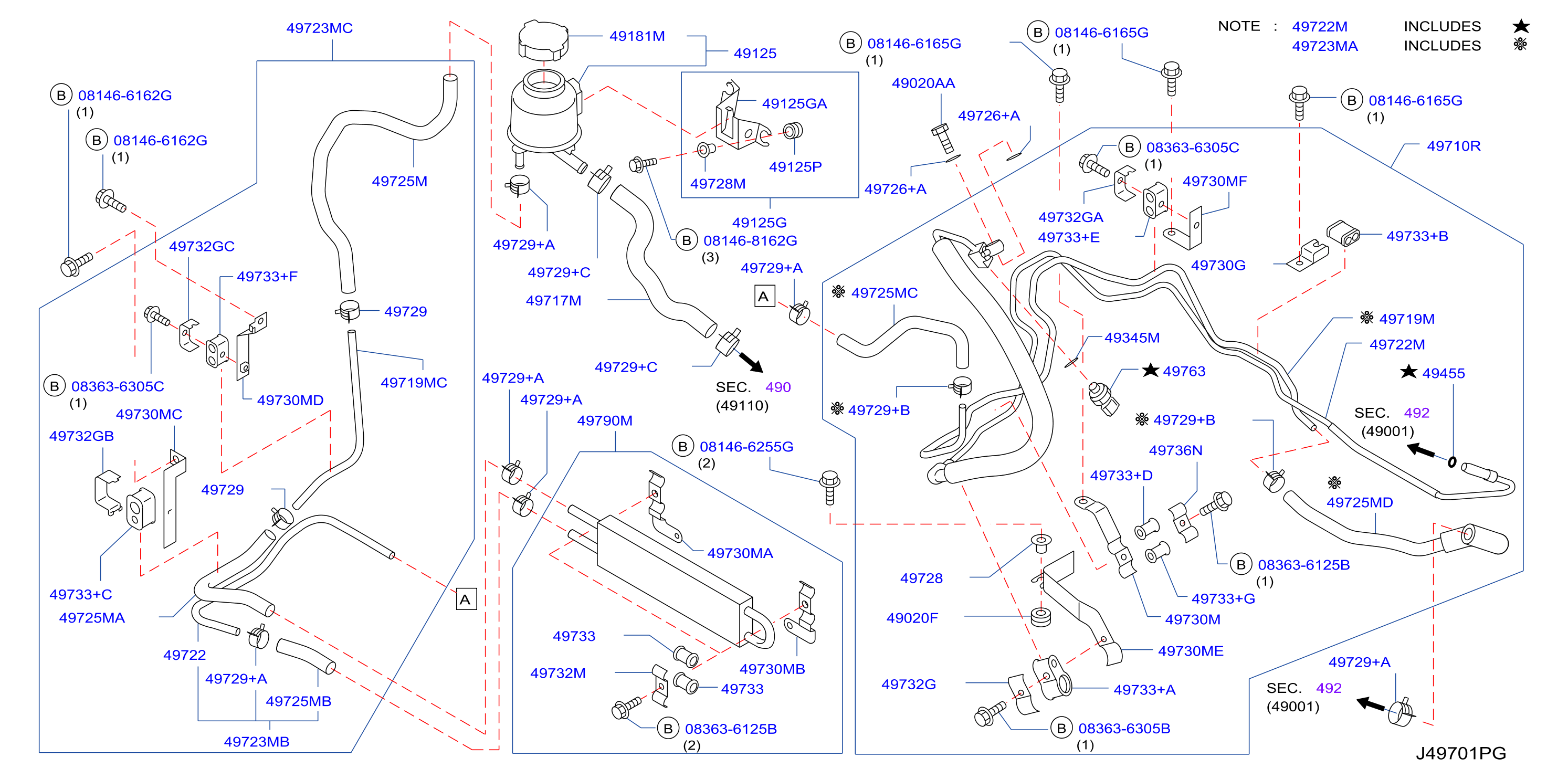 Power Steering Piping