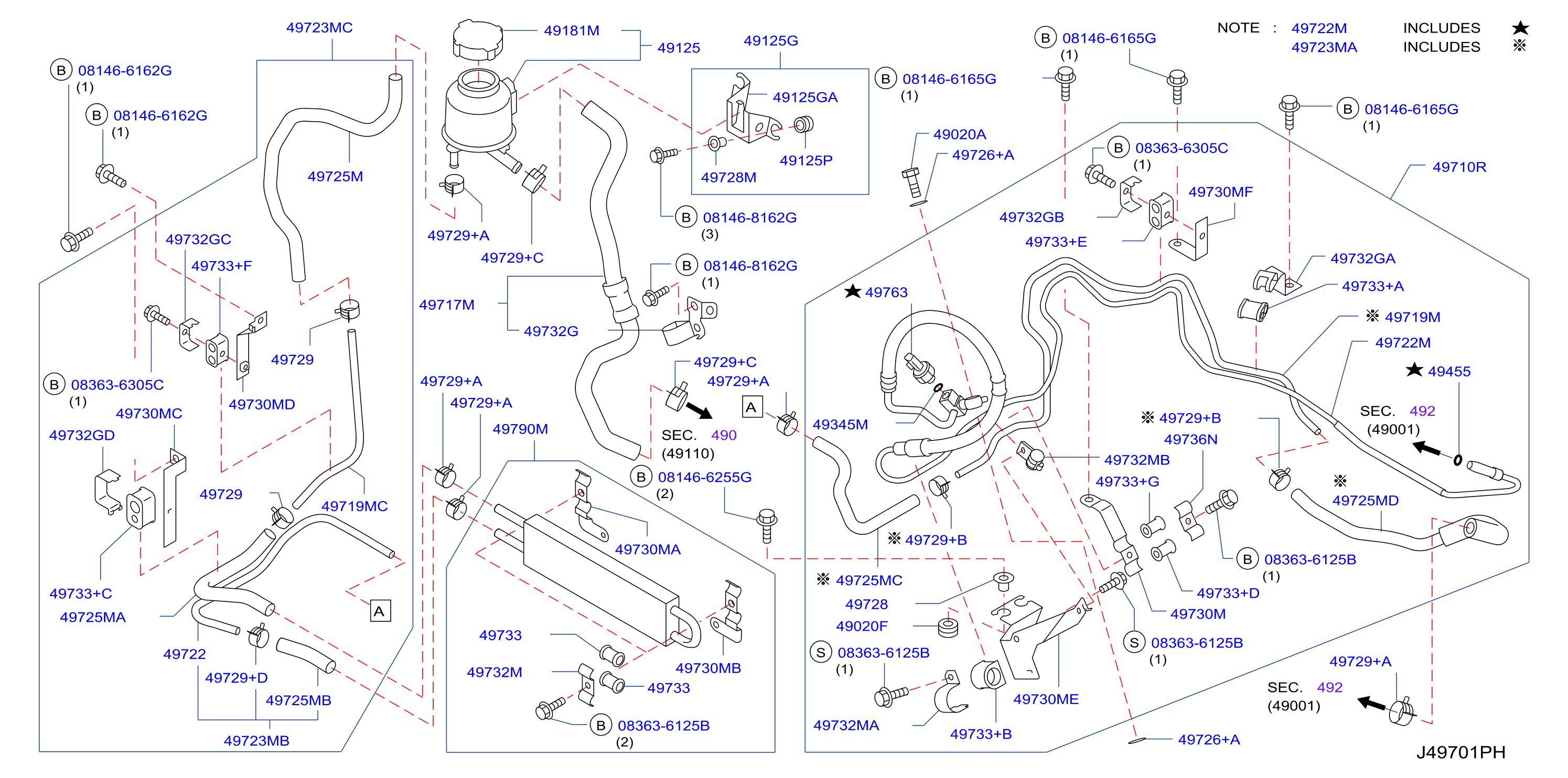 Power Steering Piping