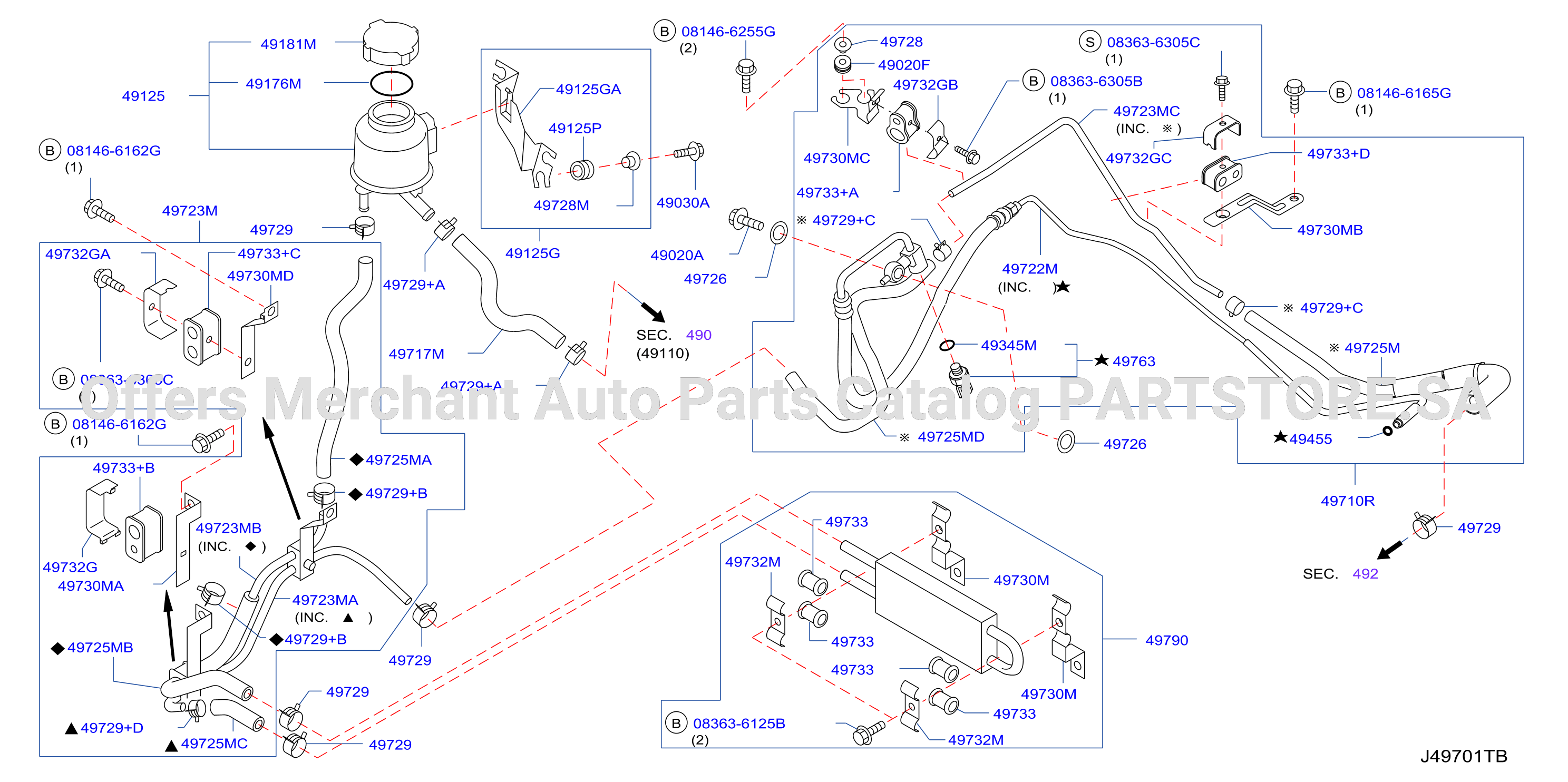 Power Steering Piping