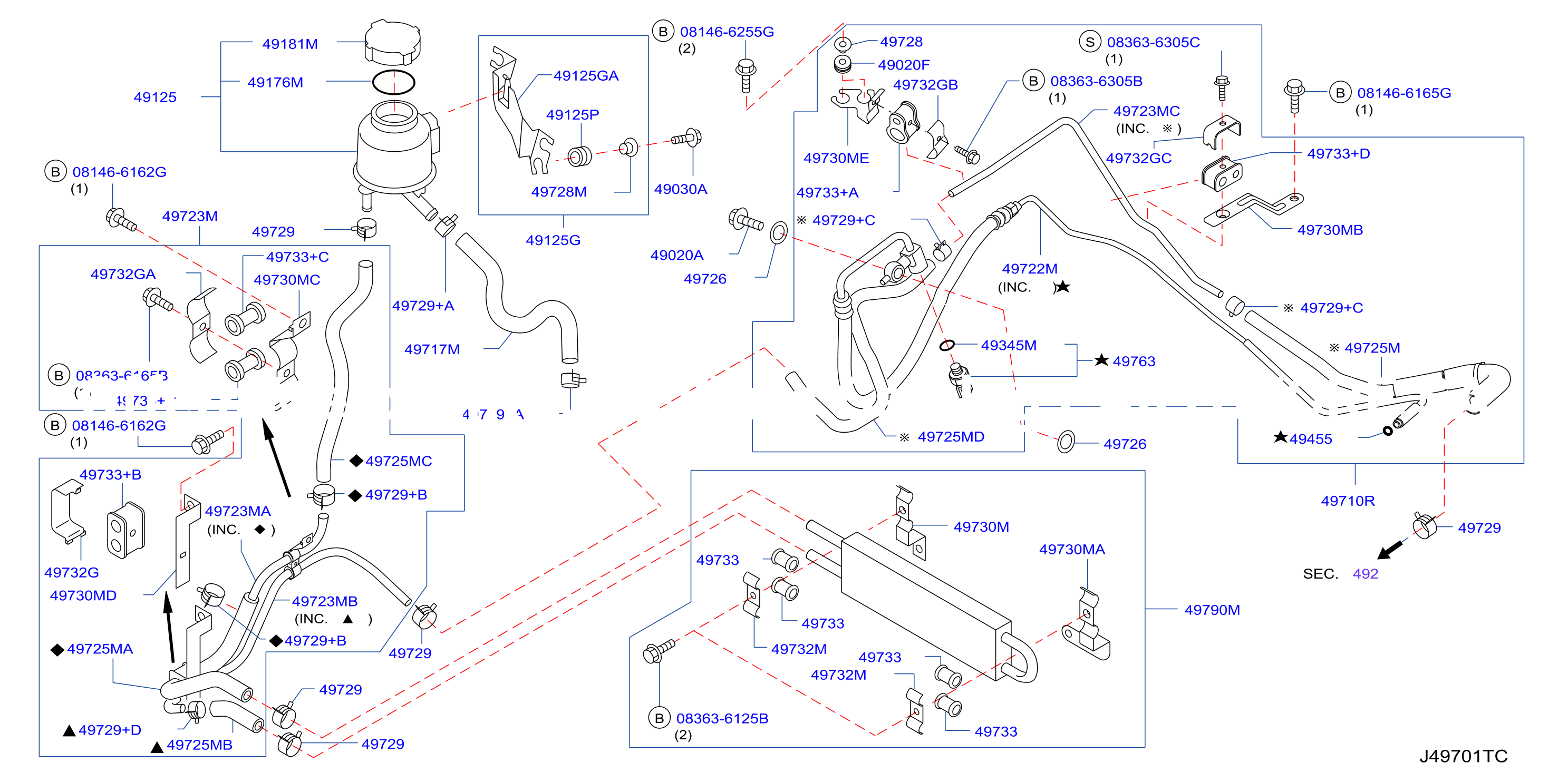 Power Steering Piping