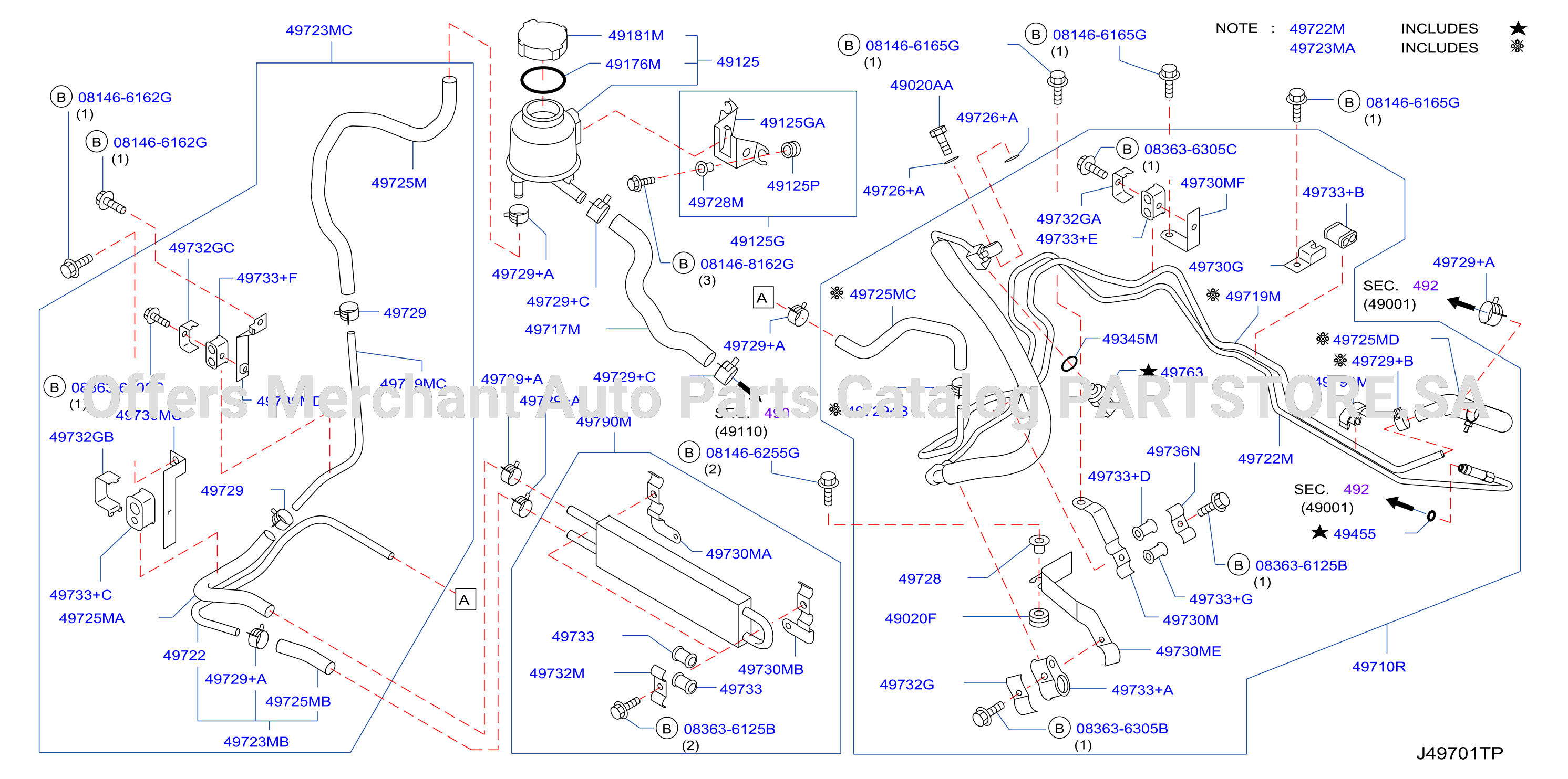 Power Steering Piping