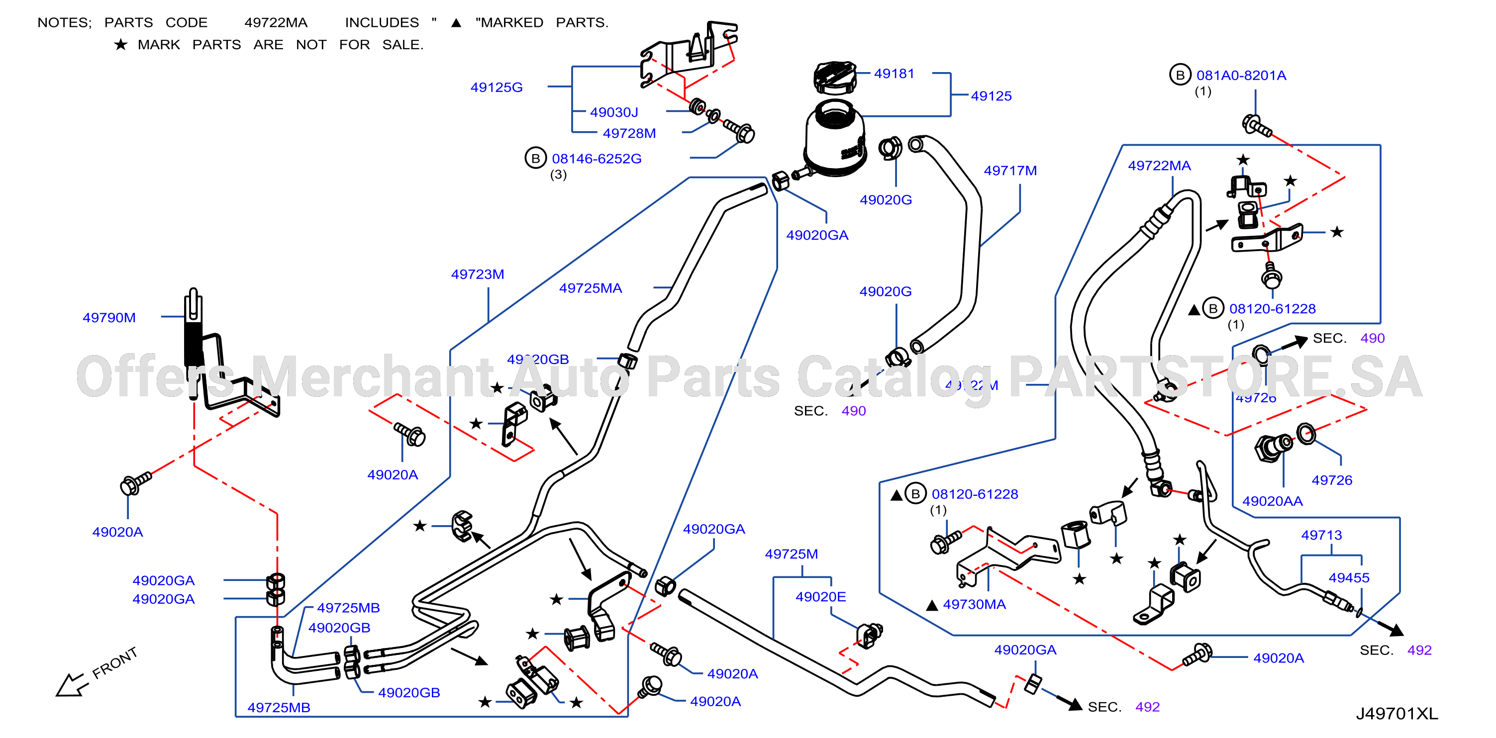 Power Steering Piping