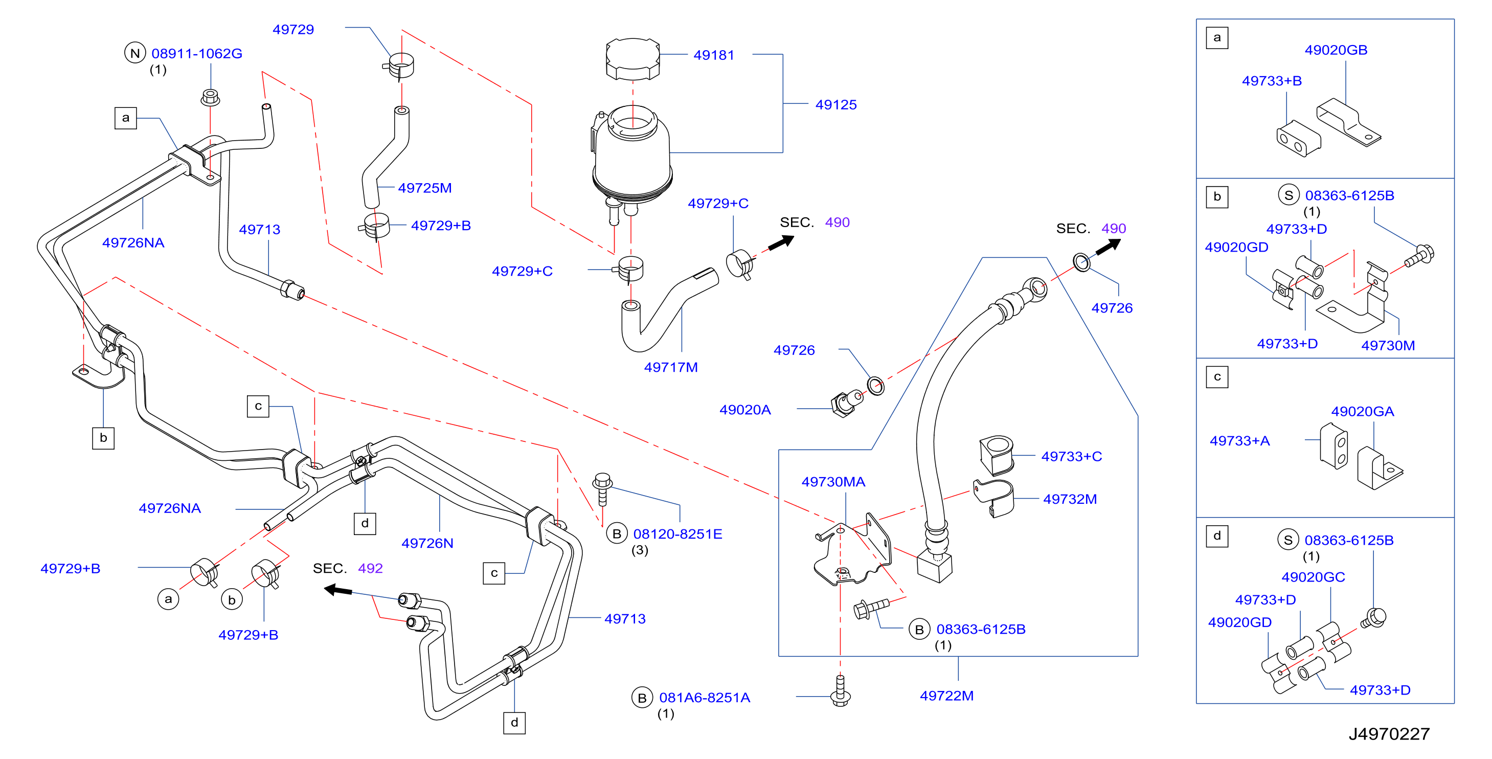 Power Steering Piping Piping