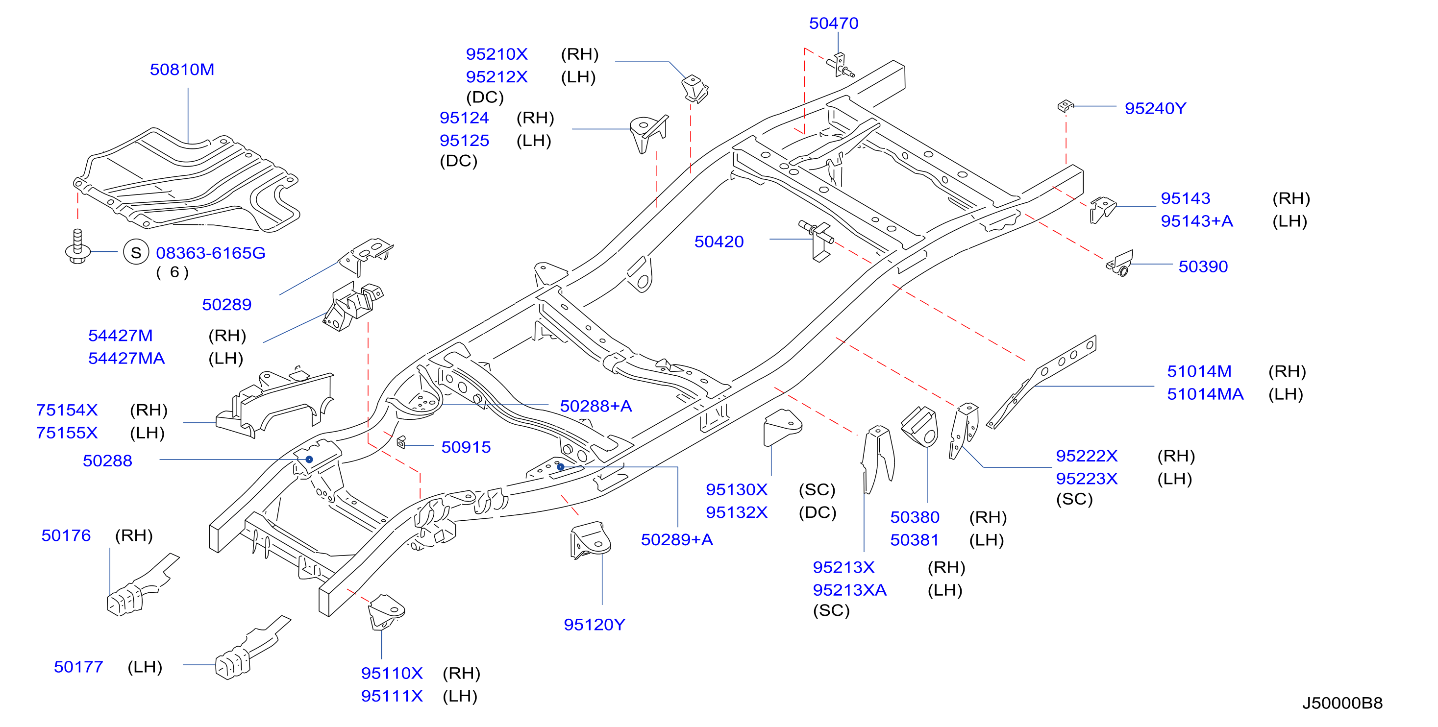 Frame Bracket Undercover
