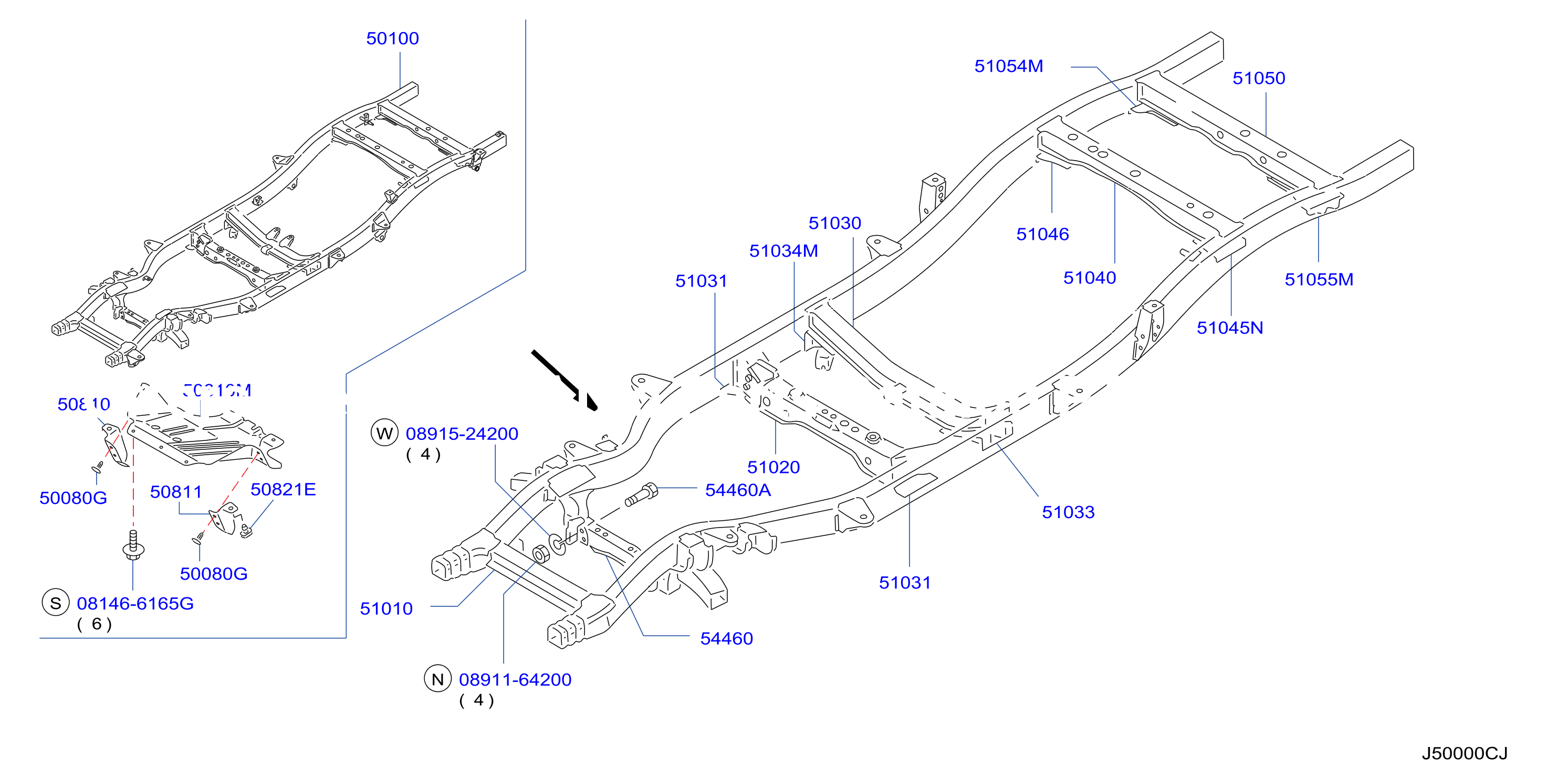 Frame 4Wd Qd32 Frame