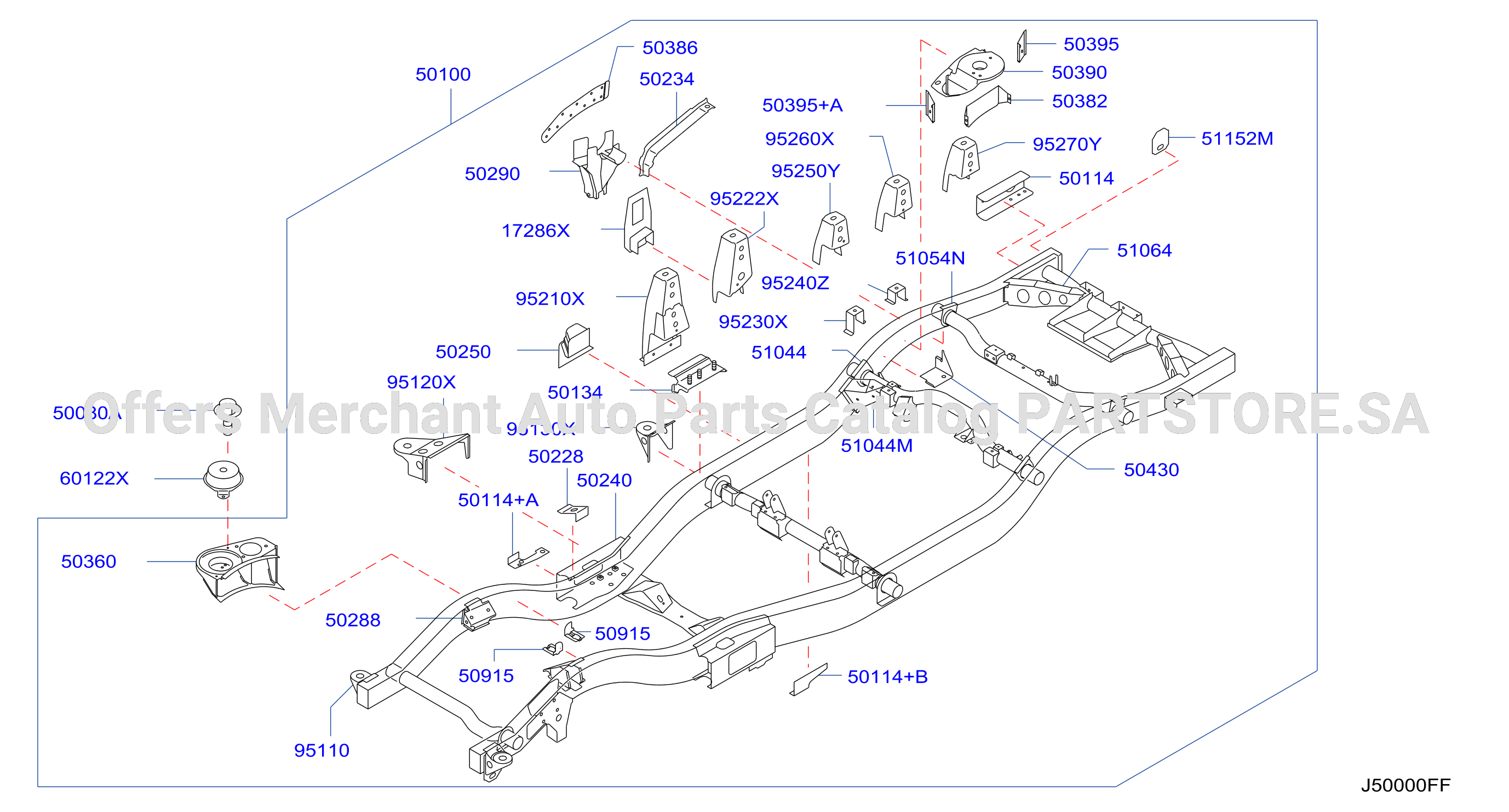 Frame Bracket Parts For Rh