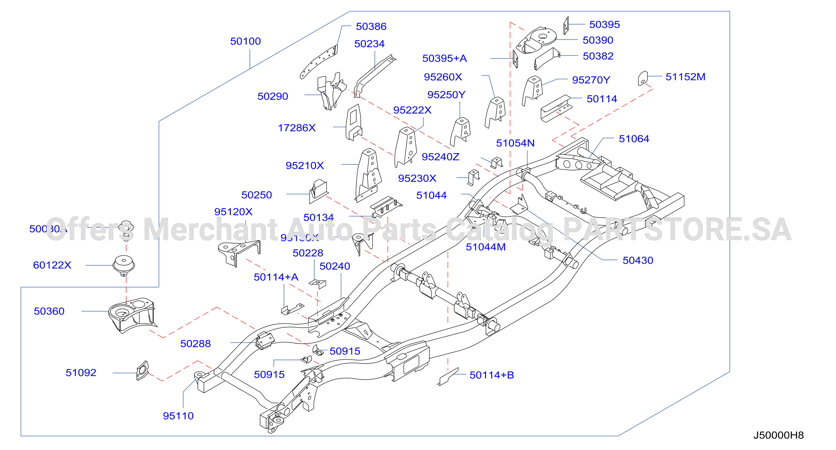 Frame Bracket Parts For Rh