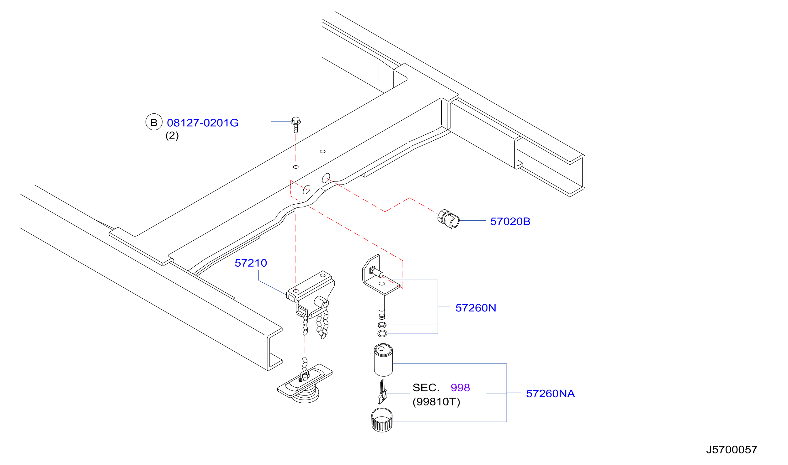 Spare Tire Hanger