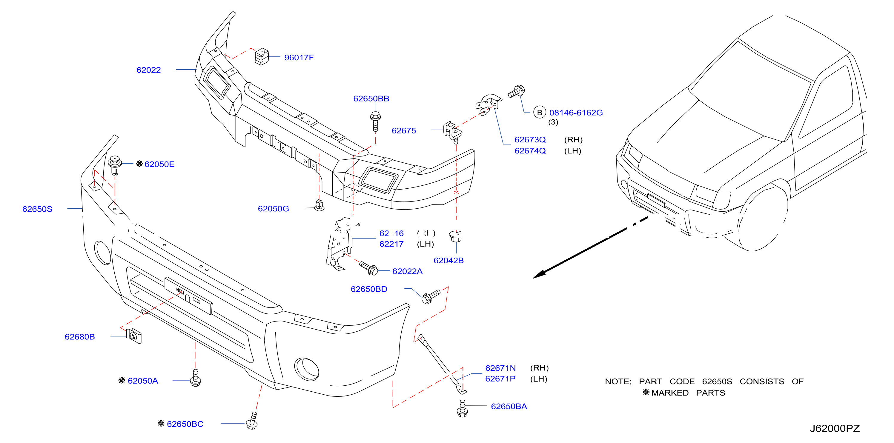 Front Bumper Narrow Type