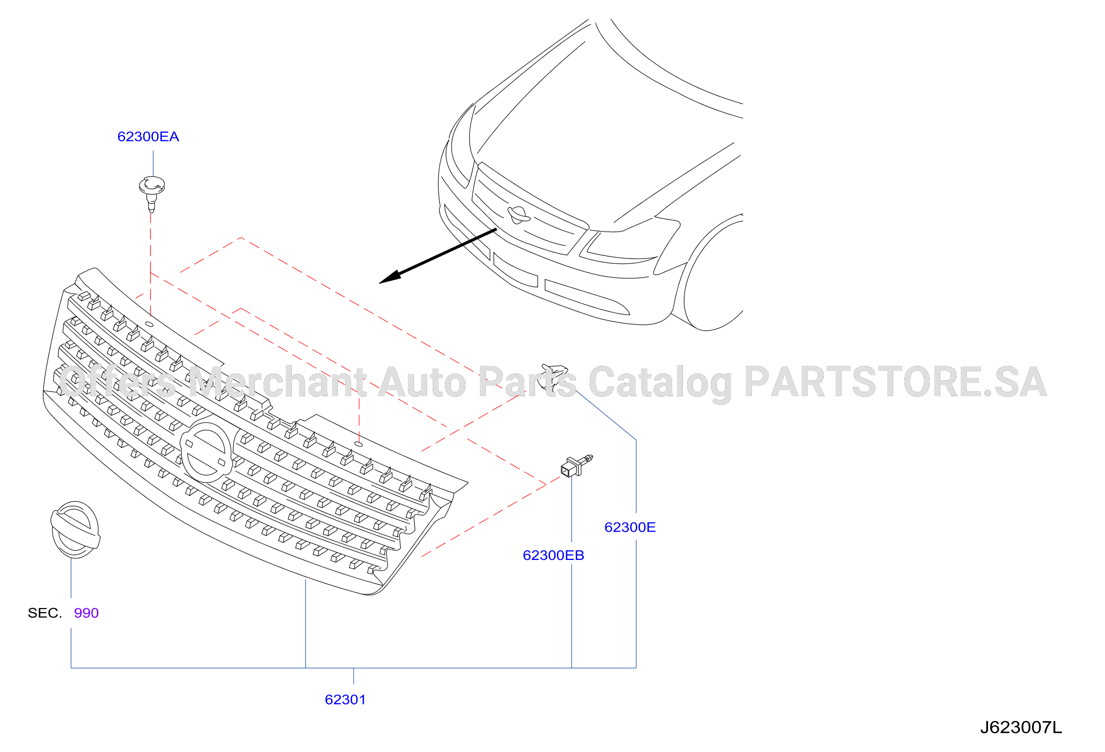 Front Grille China