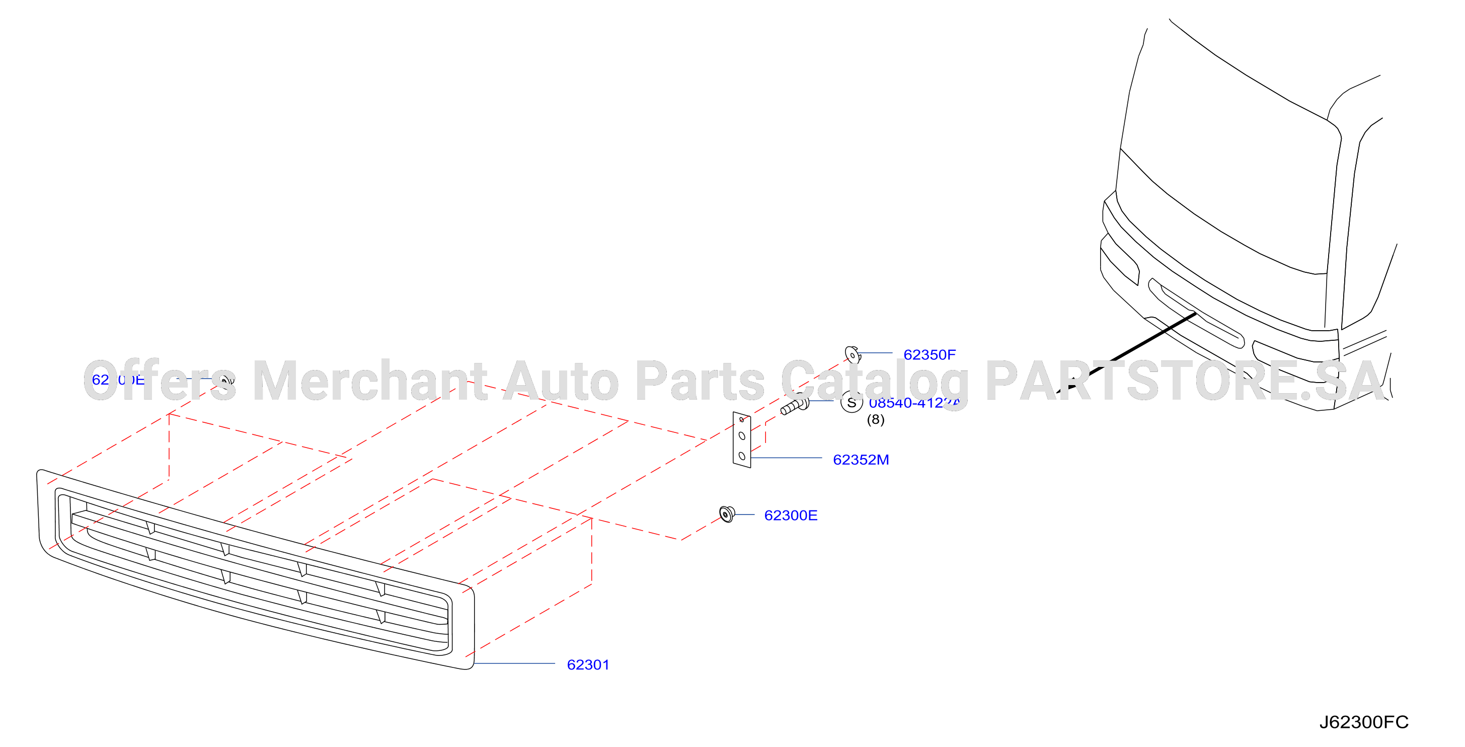 Front Grille Rad Grille