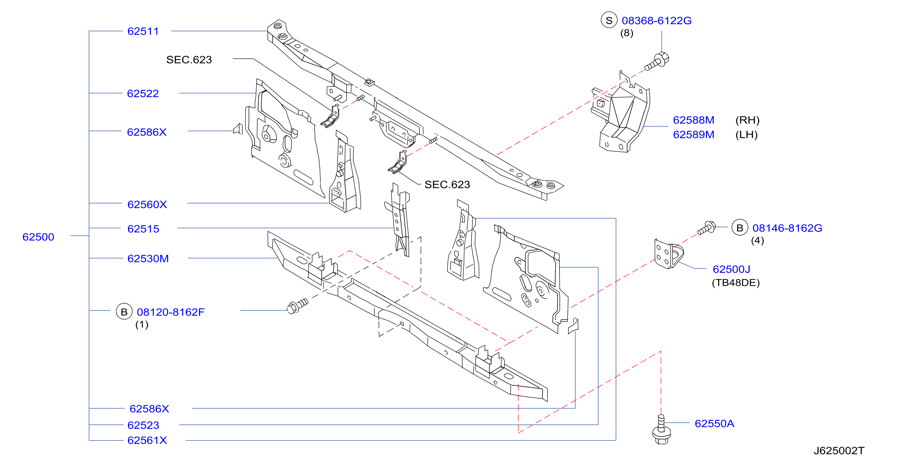 Front Apron Radiator Core Support Fr Apron Radiator Core