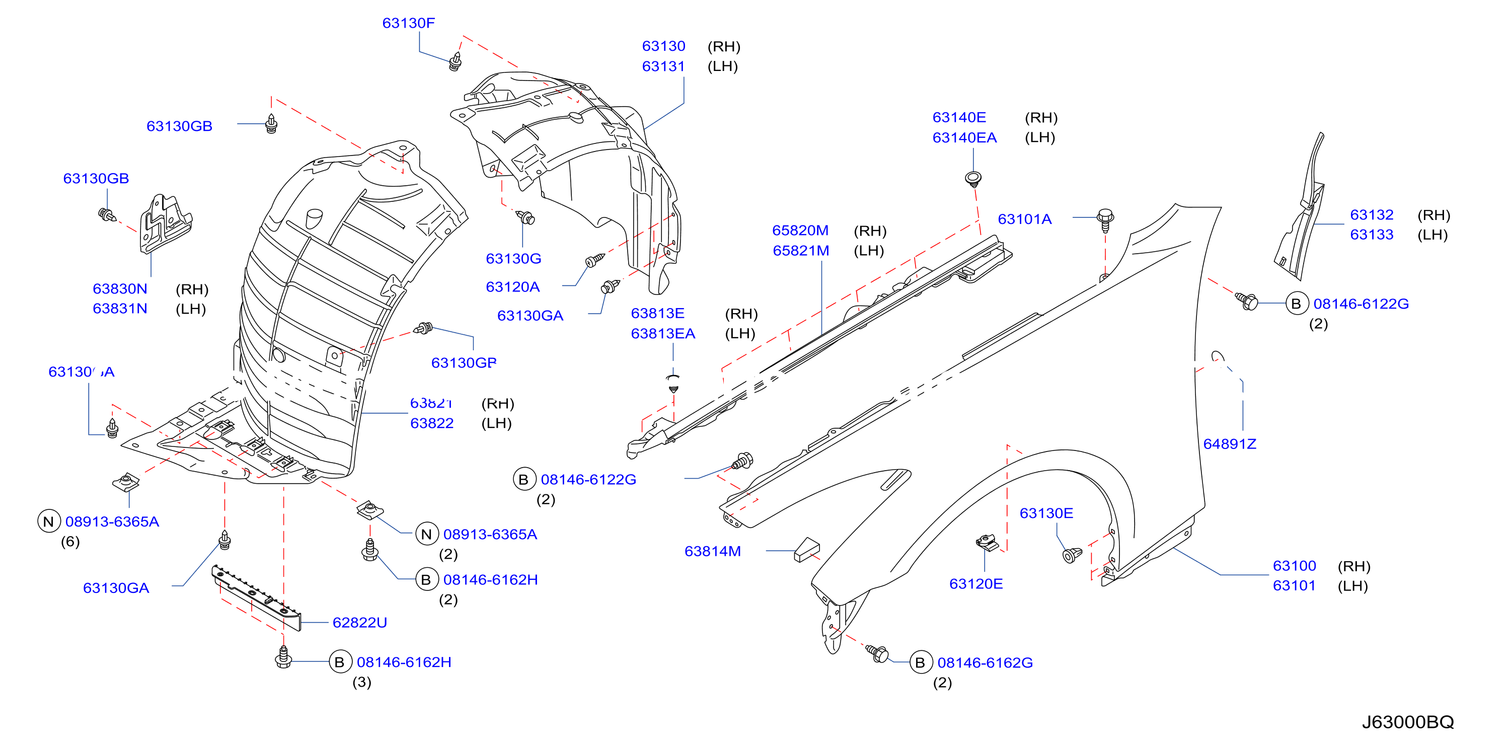 Front Fender Fitting