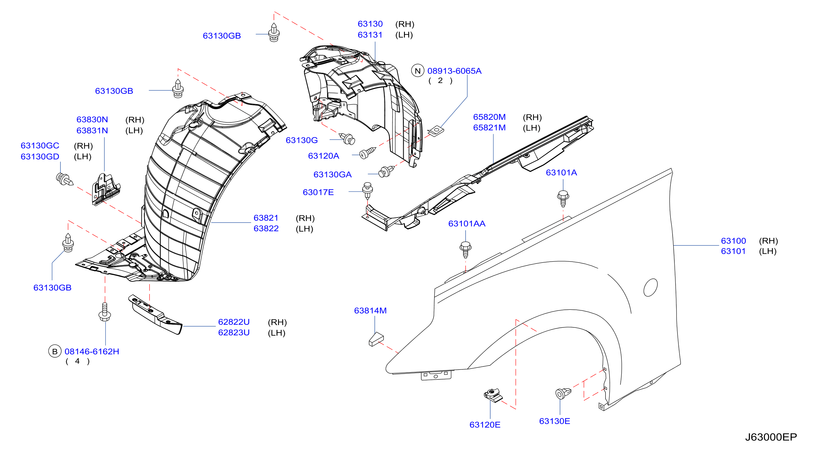 Front Fender Fitting