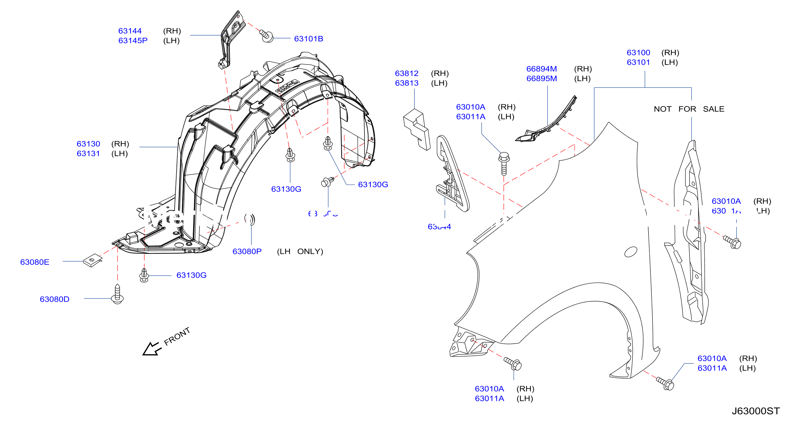 Front Fender Fitting