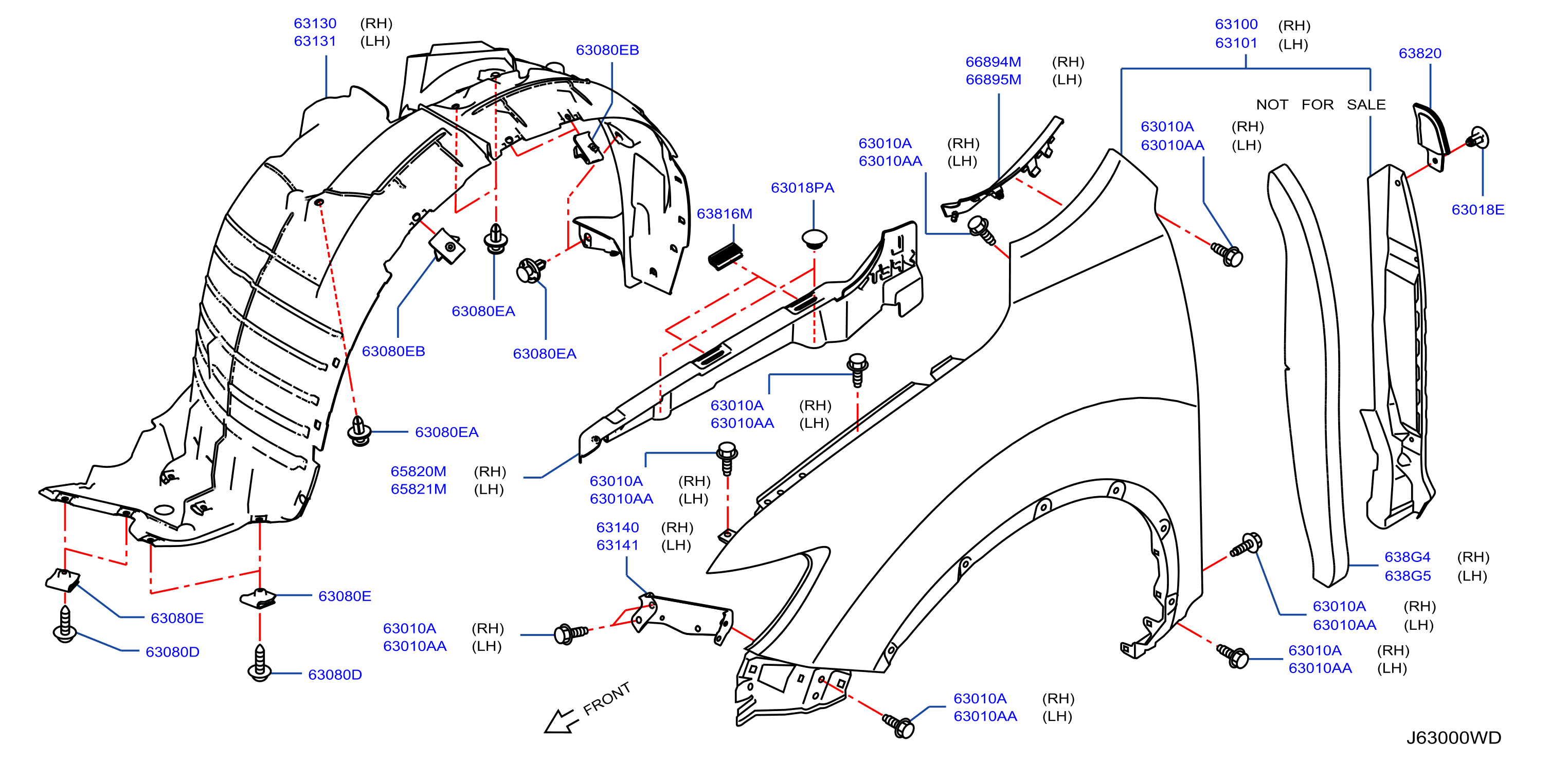 Front Fender Fitting Korea