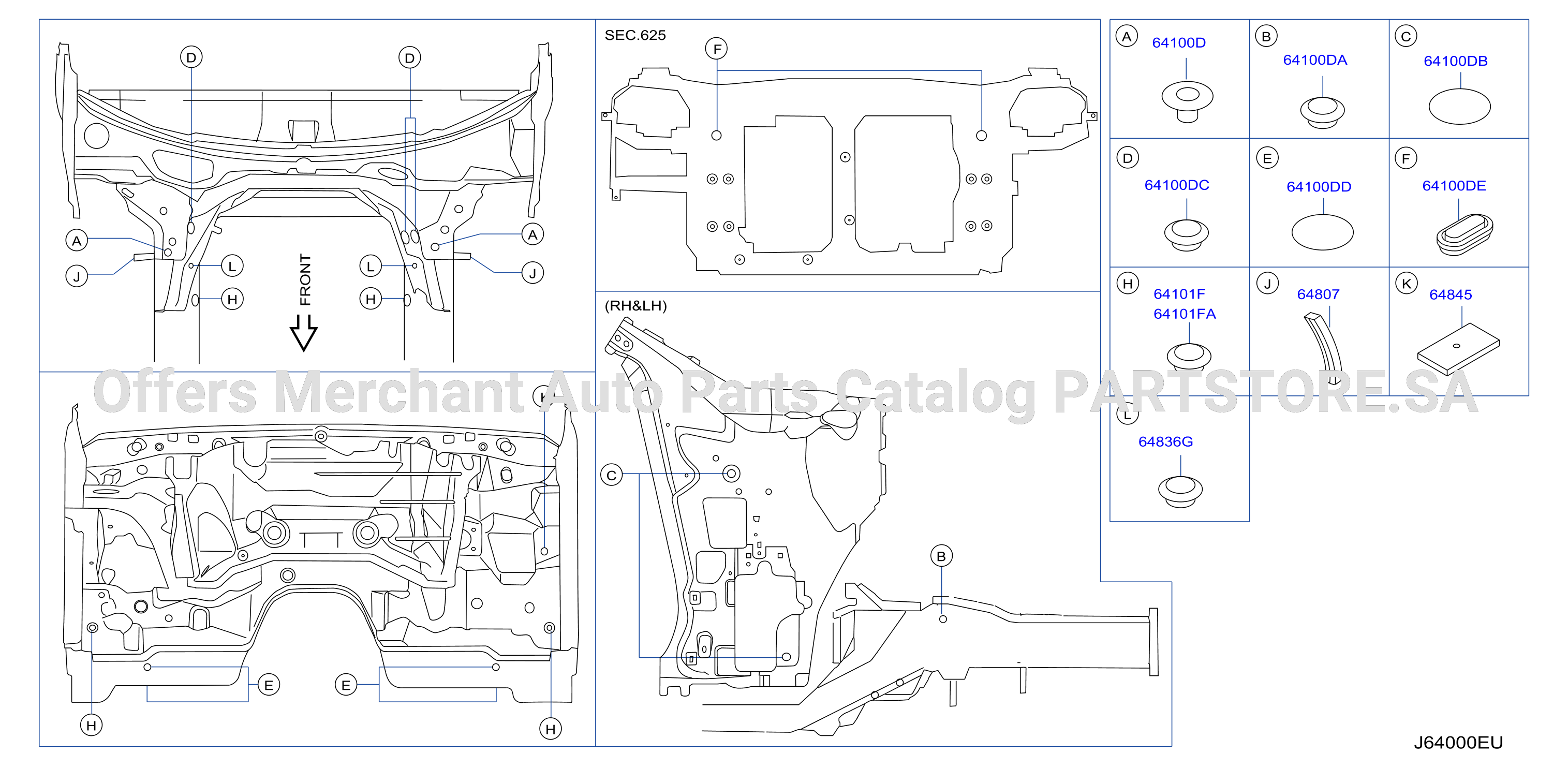 Hood Ledge Fitting Plug